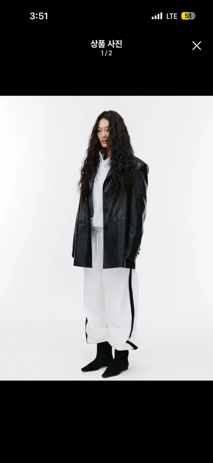 에스이오 레더자켓 상품이미지1