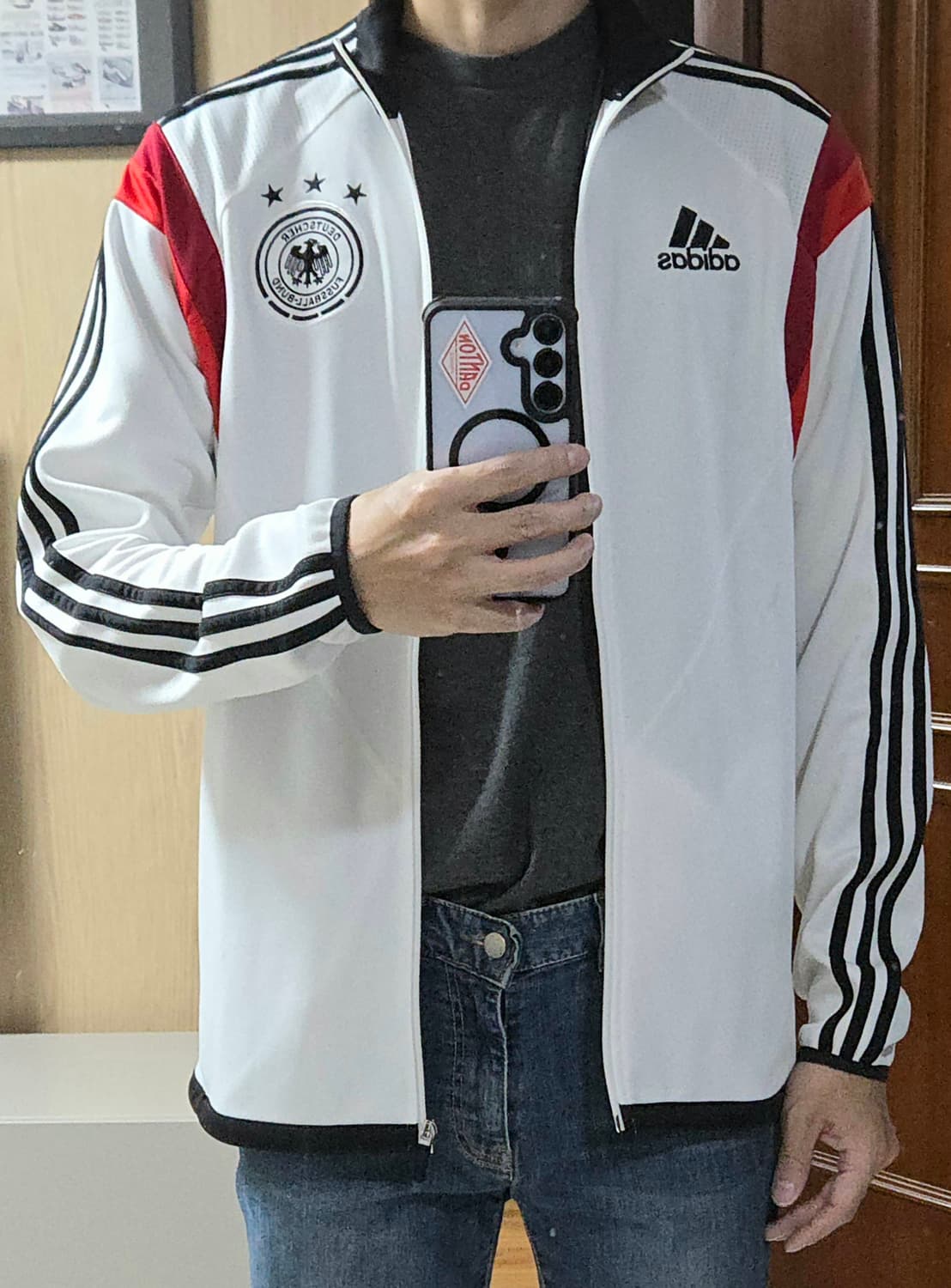 (착샷) 아디다스 독일 국가대표 유니폼 져지 트랙탑 상품이미지9