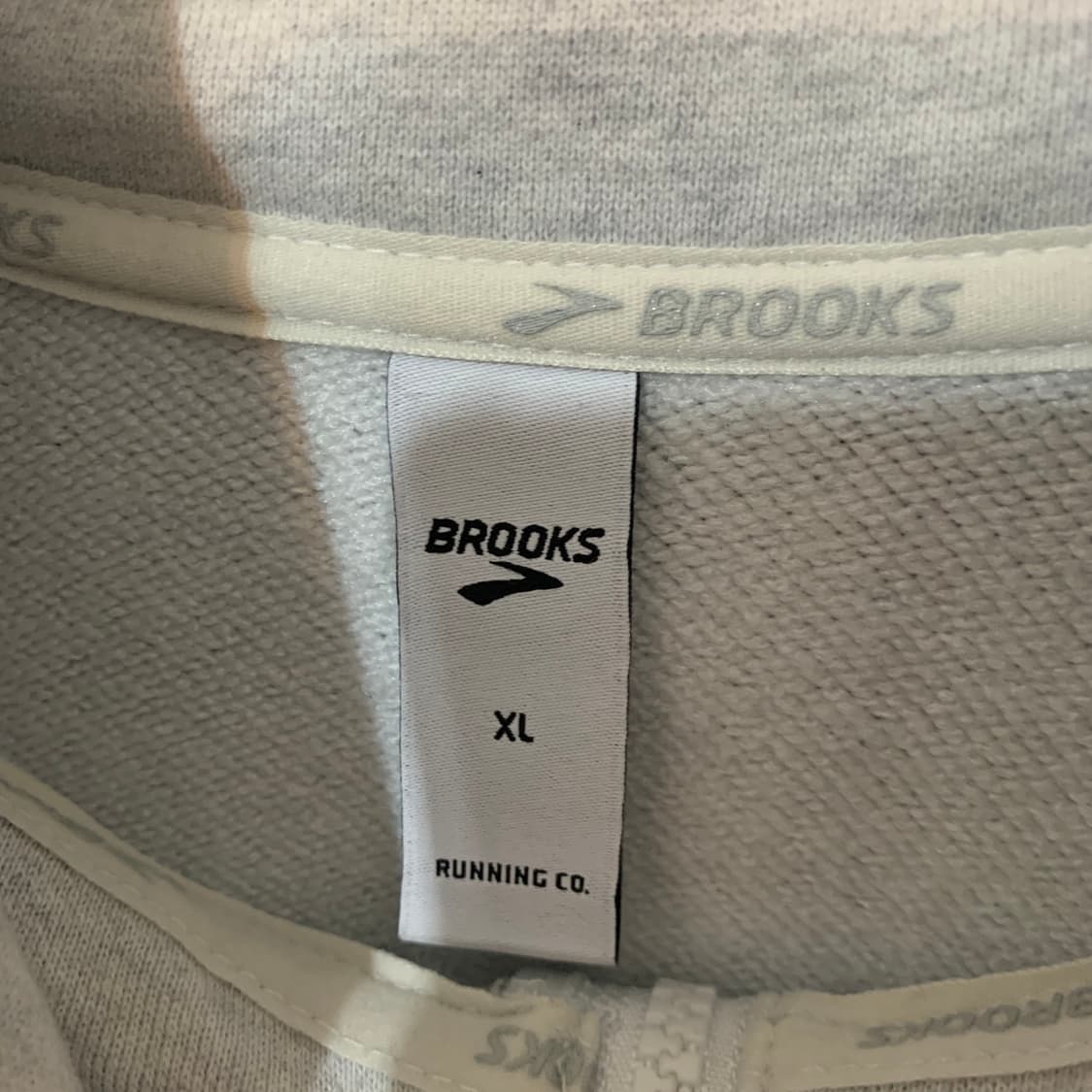 XL BROOKS 브룩스 1914 로고 반집업 맨투맨 상품이미지7