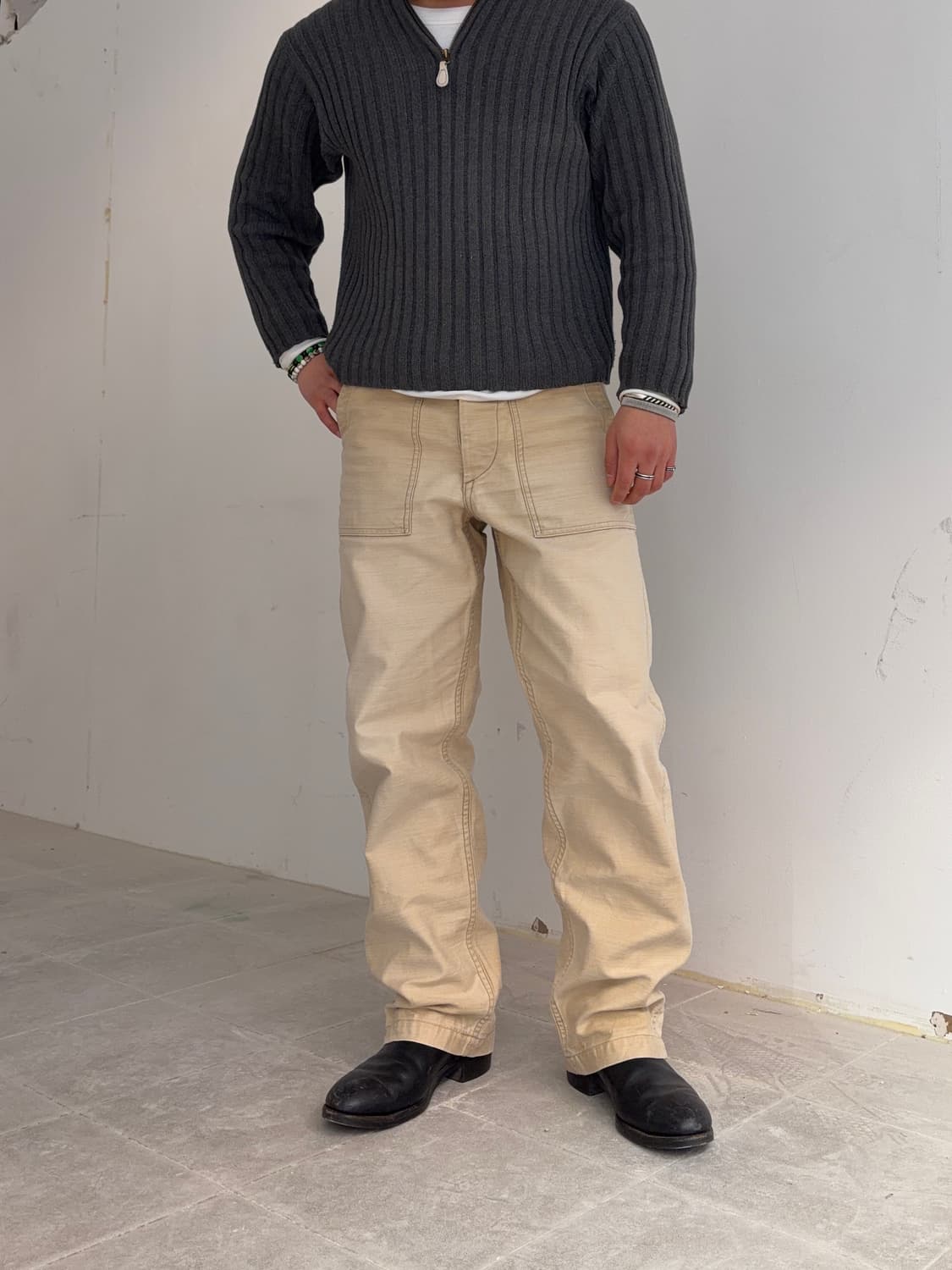 Orslow type1 OG 107 reissue fatigue pant 상품이미지3