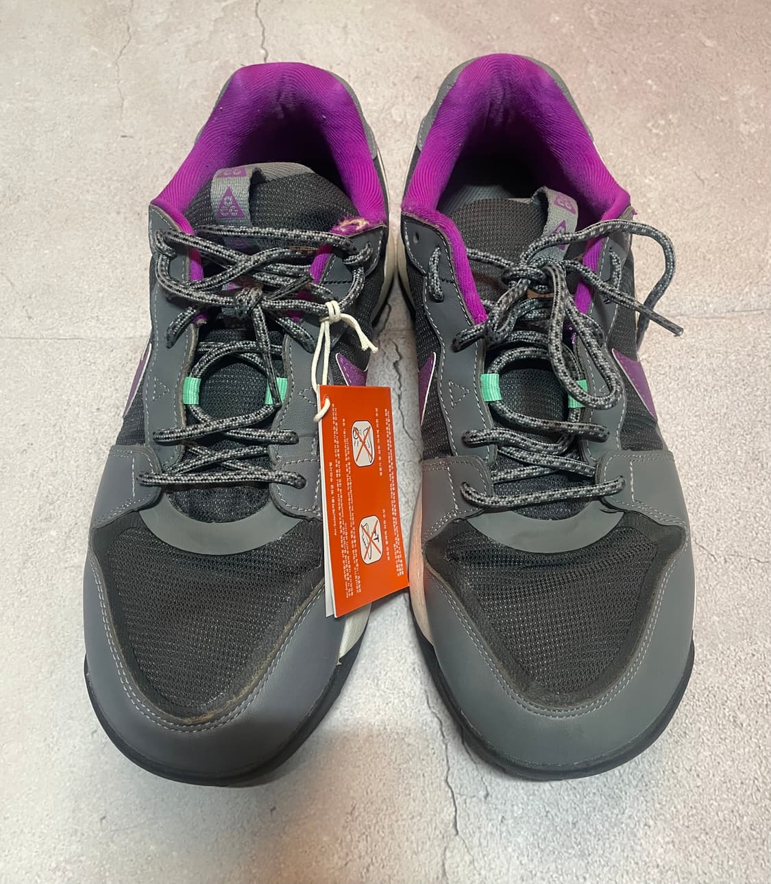 나이키ACG로우케이트 스모크그레이 비비드퍼플 상품이미지3