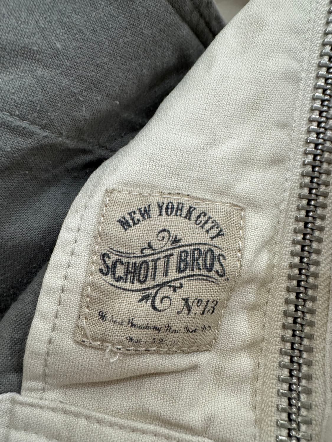 Schott 쇼트 자수 트러커 자켓 상품이미지9