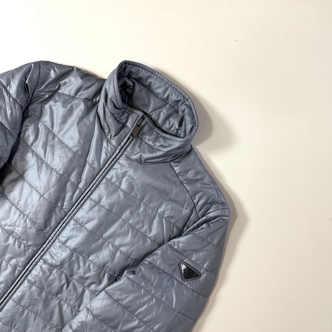 [50/당일출고]프라다 삼각로고 경량패딩 상품이미지1
