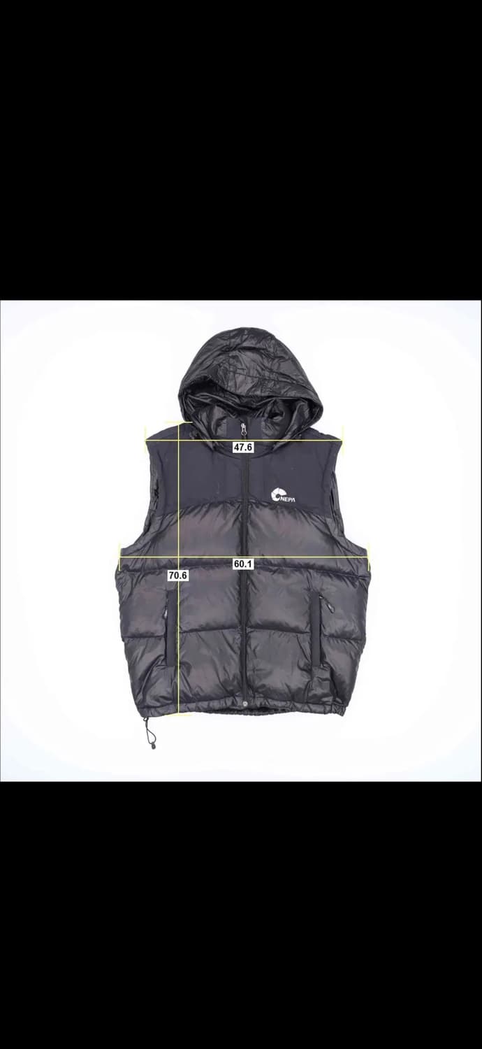 네파 덕다운 패딩 조끼 1103HR2 상품이미지7