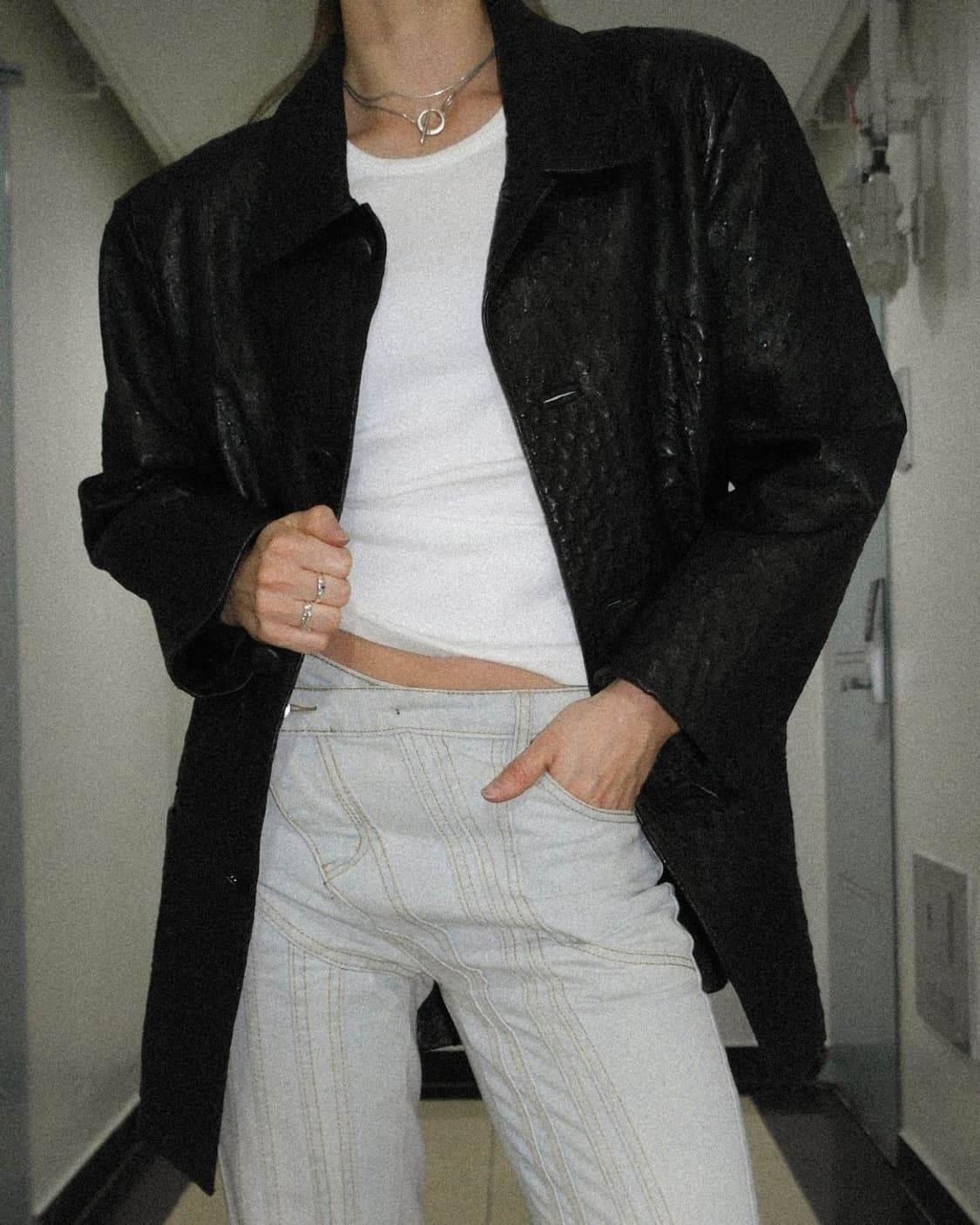 가죽 자켓 (오스트리치 한정판) 상품이미지1