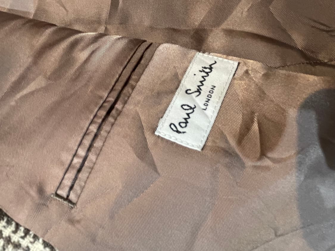 Paul Smith Wool Glen Check Two-Button Bl 상품이미지10