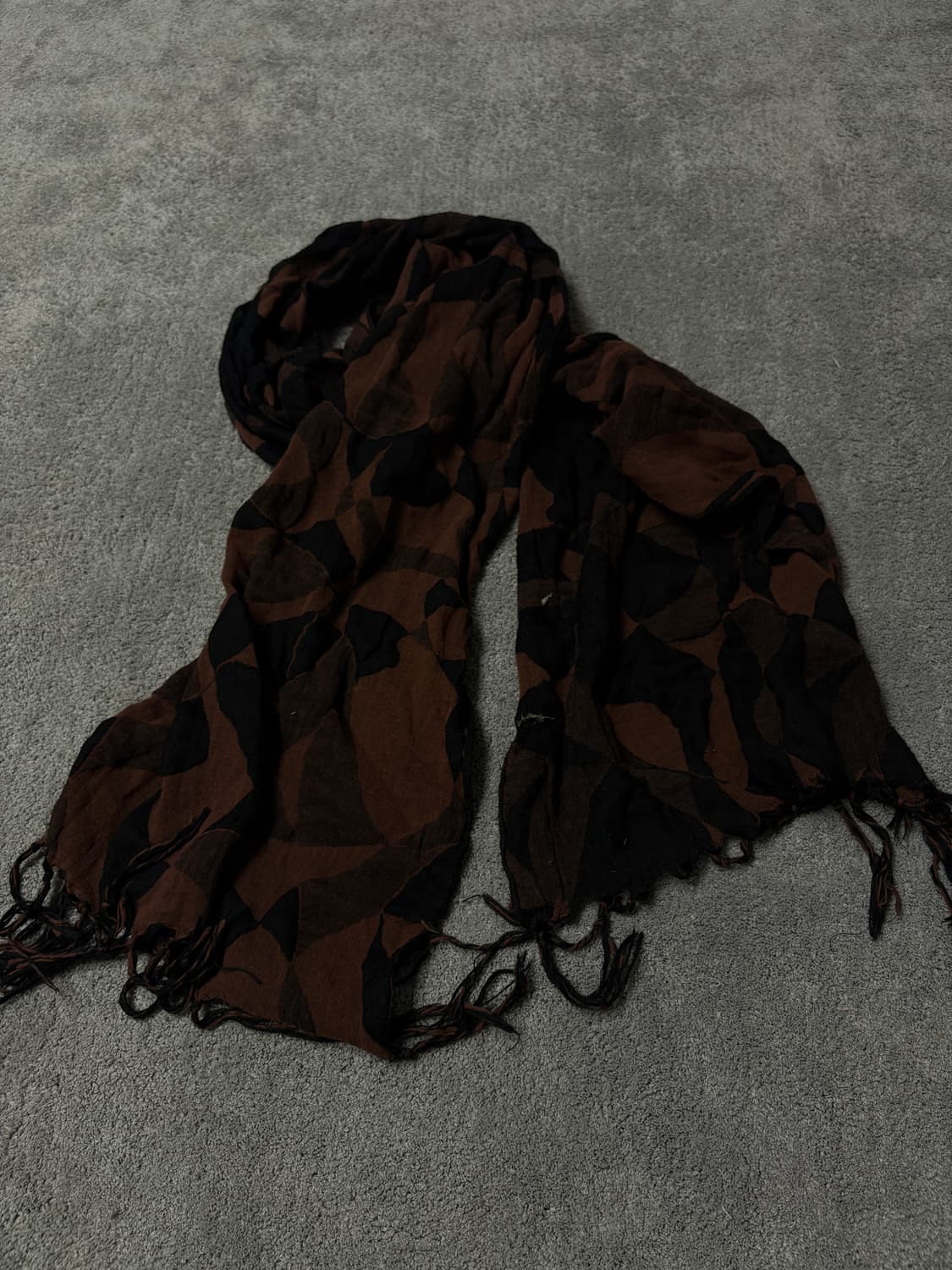 Vintage minimal grunge mood scarf 상품이미지2