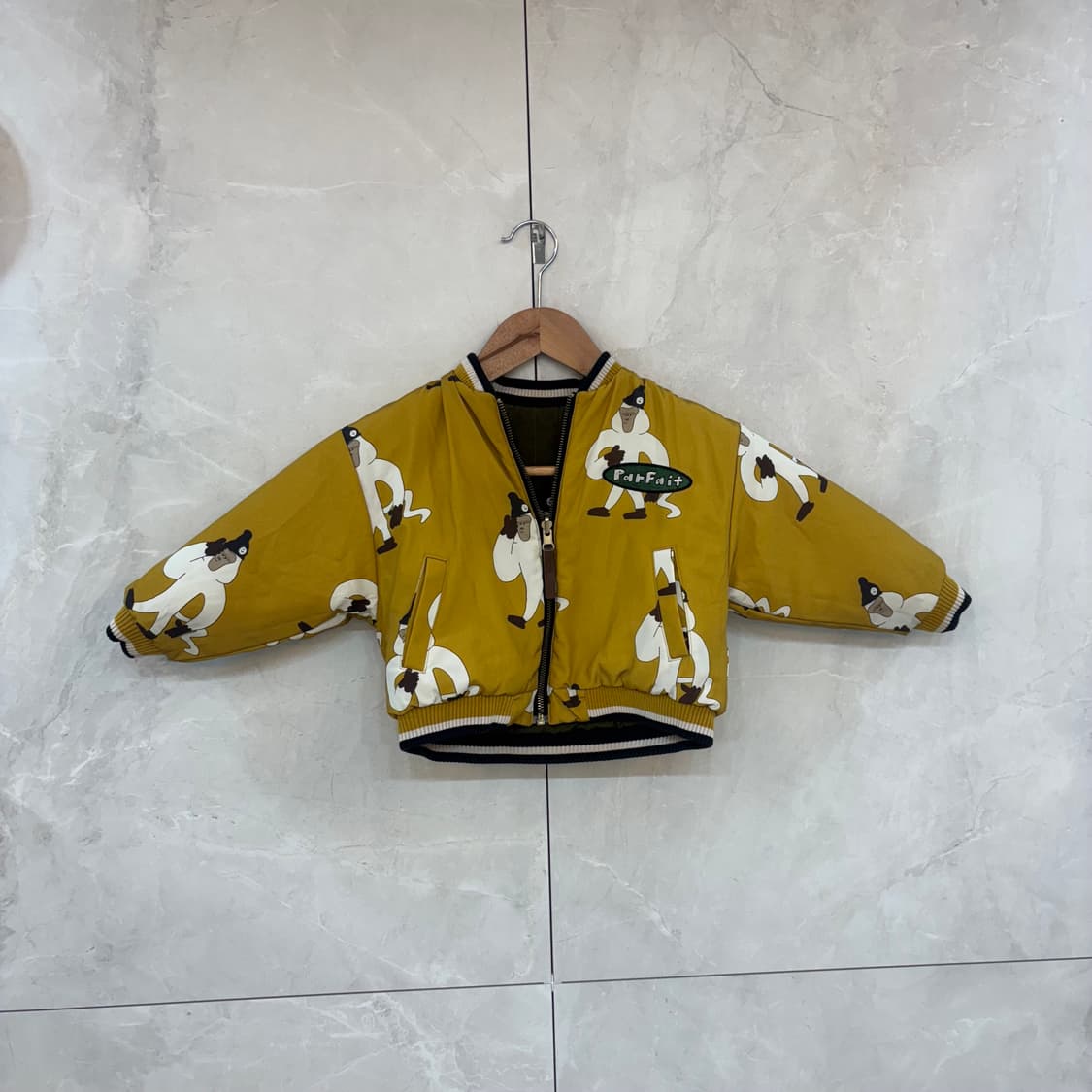 리미떼두두 리버시블 패딩 xs(80) 상품이미지5