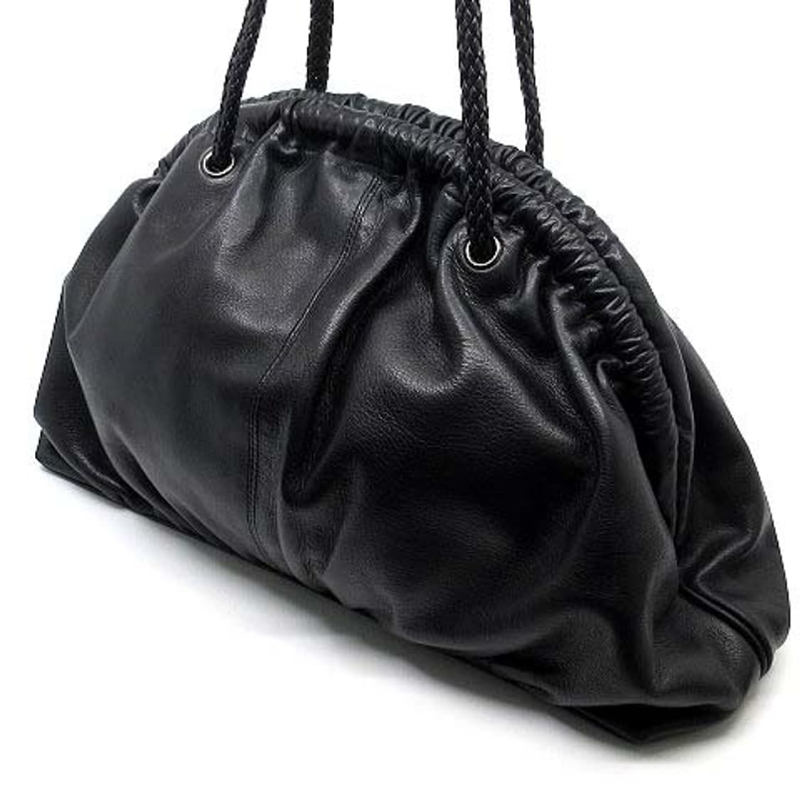 유르겐 렐 가마구치 고트스킨 숄더백 꼼데 요지 스타일 상품이미지3