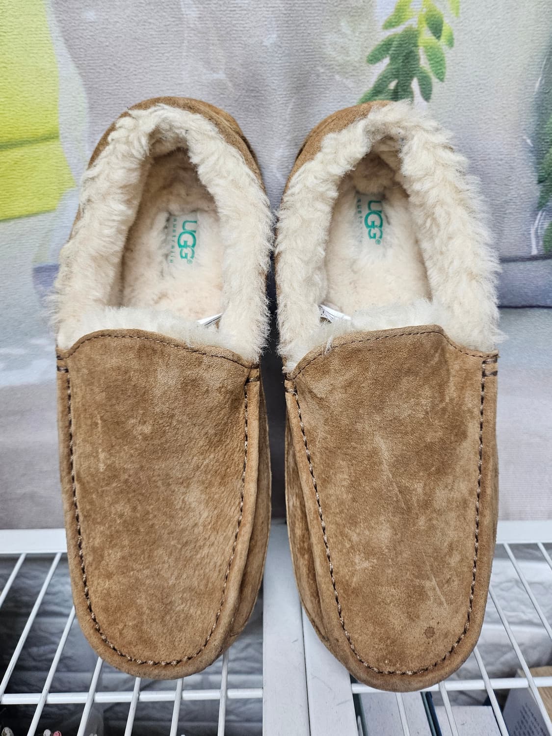 어그 남성 방한화 260 애스콧 양털 모카신 겨울 방한로퍼 SE02 상품이미지7