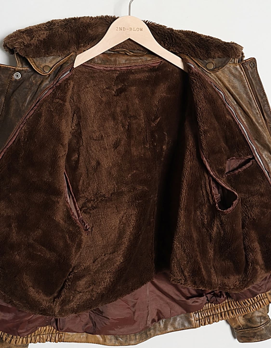 90's Vintage G-1 Leather Jacket 상품이미지8