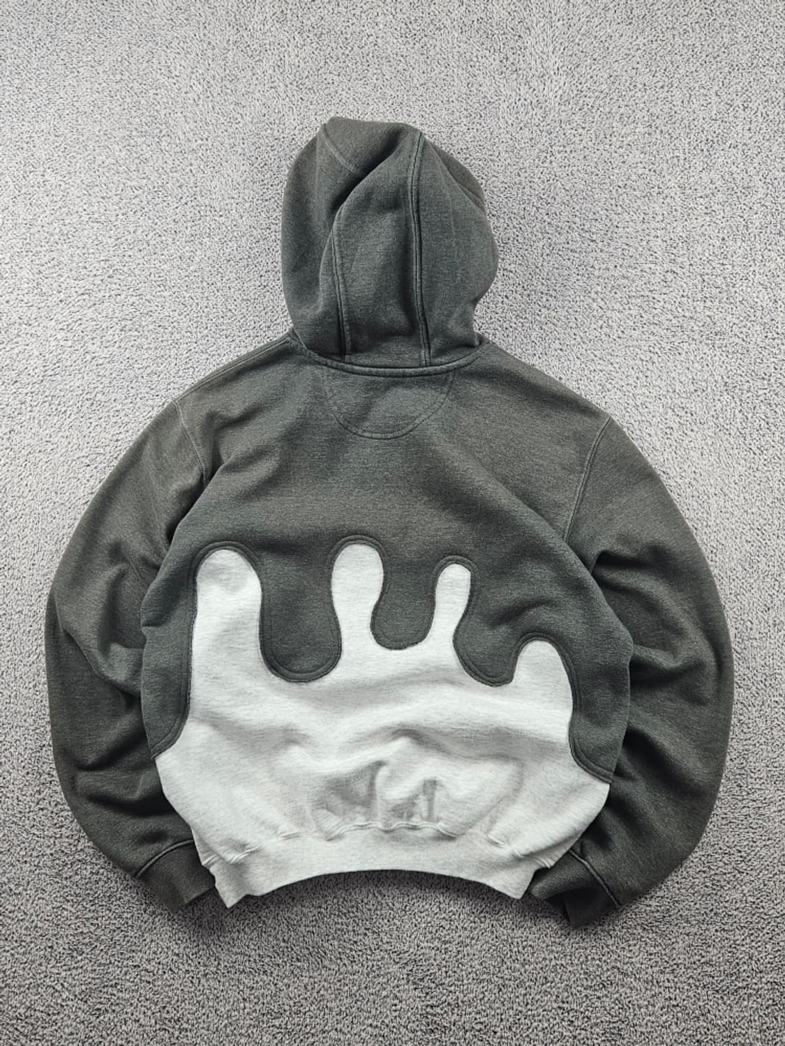 칼하트 아플리케 믹스 커스텀 스웻 후드 티셔츠 ( M ) / 9358 상품이미지5