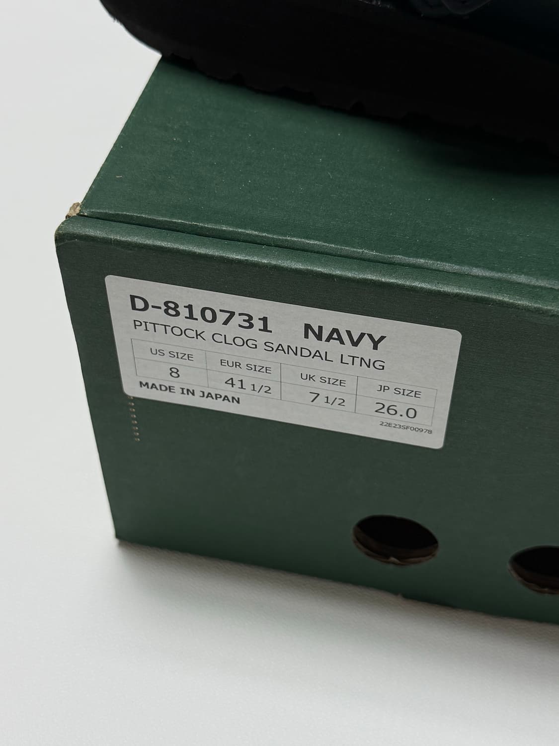 Danner x Lightning  PITTOCK CLOG SANDAL 상품이미지9