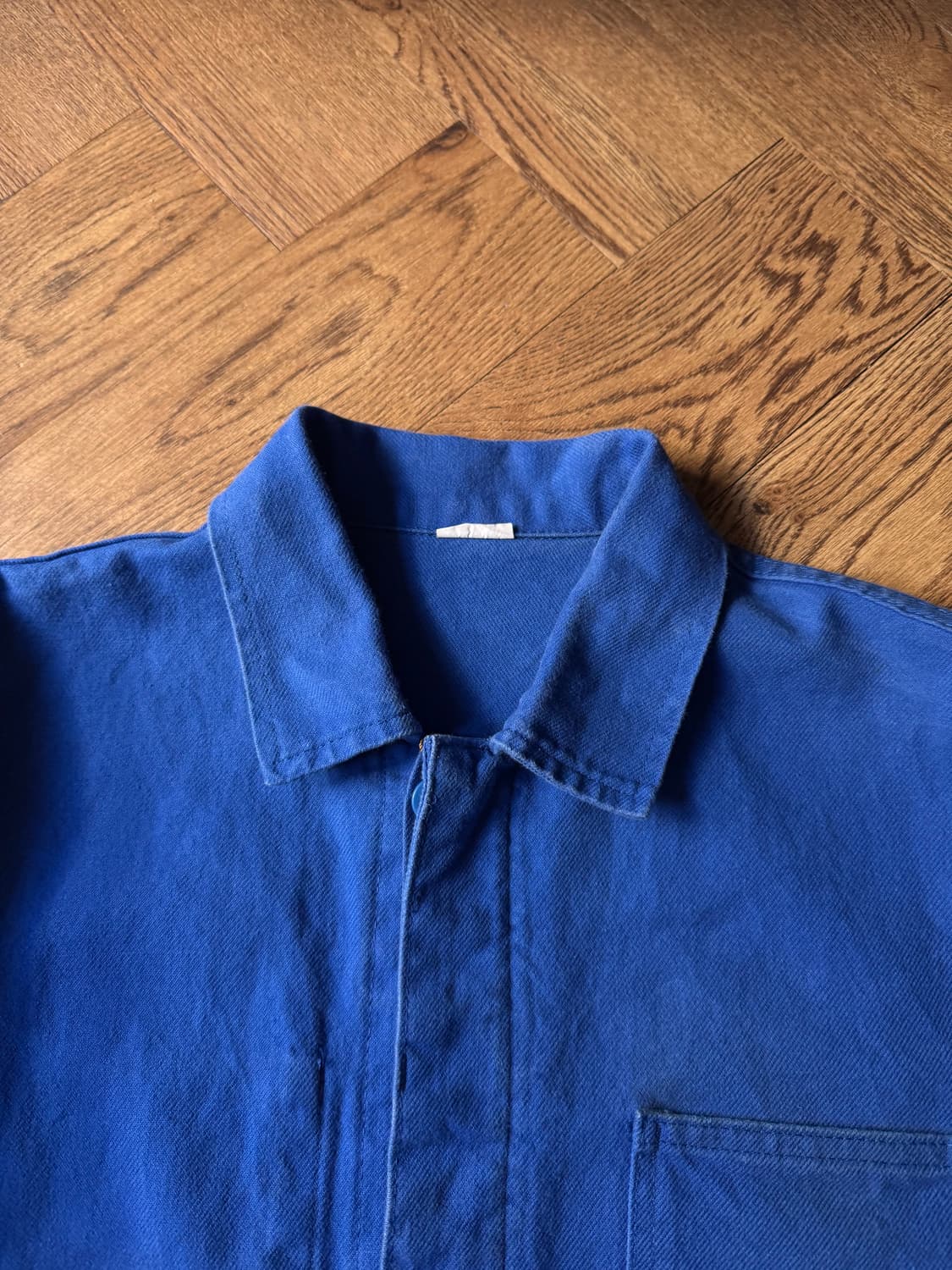 [M]90's 빈티지 잉크블루 프렌치 워크자켓 상품이미지2