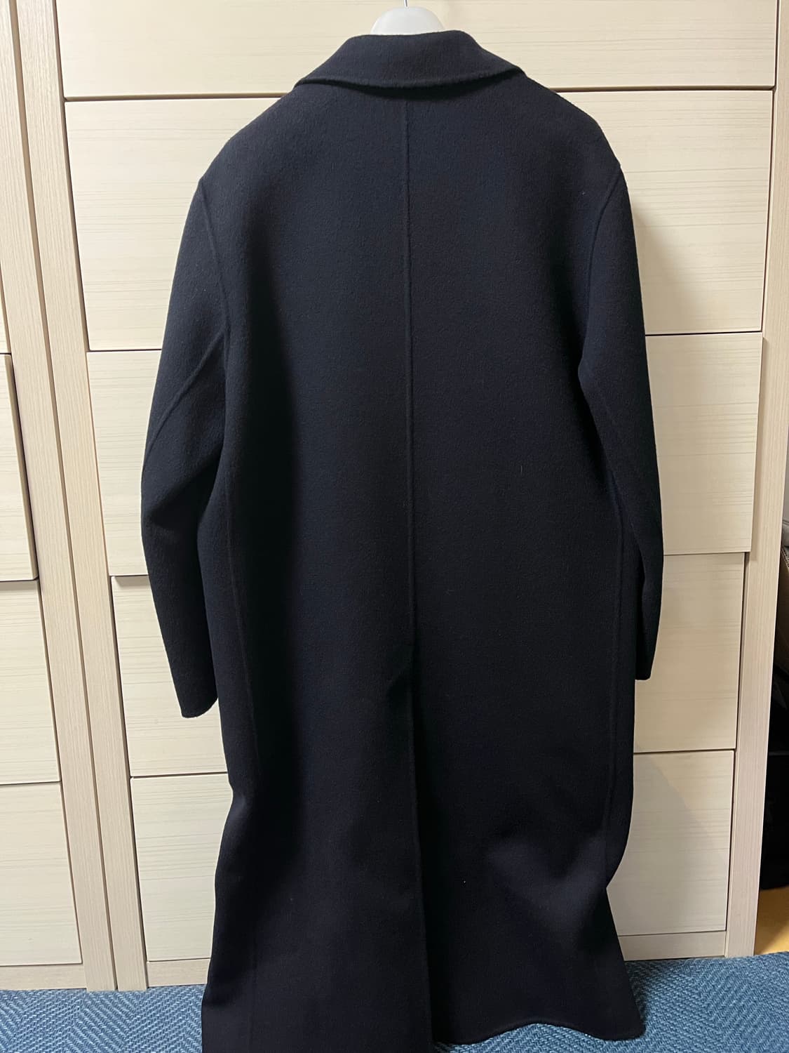 노멜렛 아이리스 더블 핸드메이드 코트 다크 네이비 2 사이즈 상품이미지2