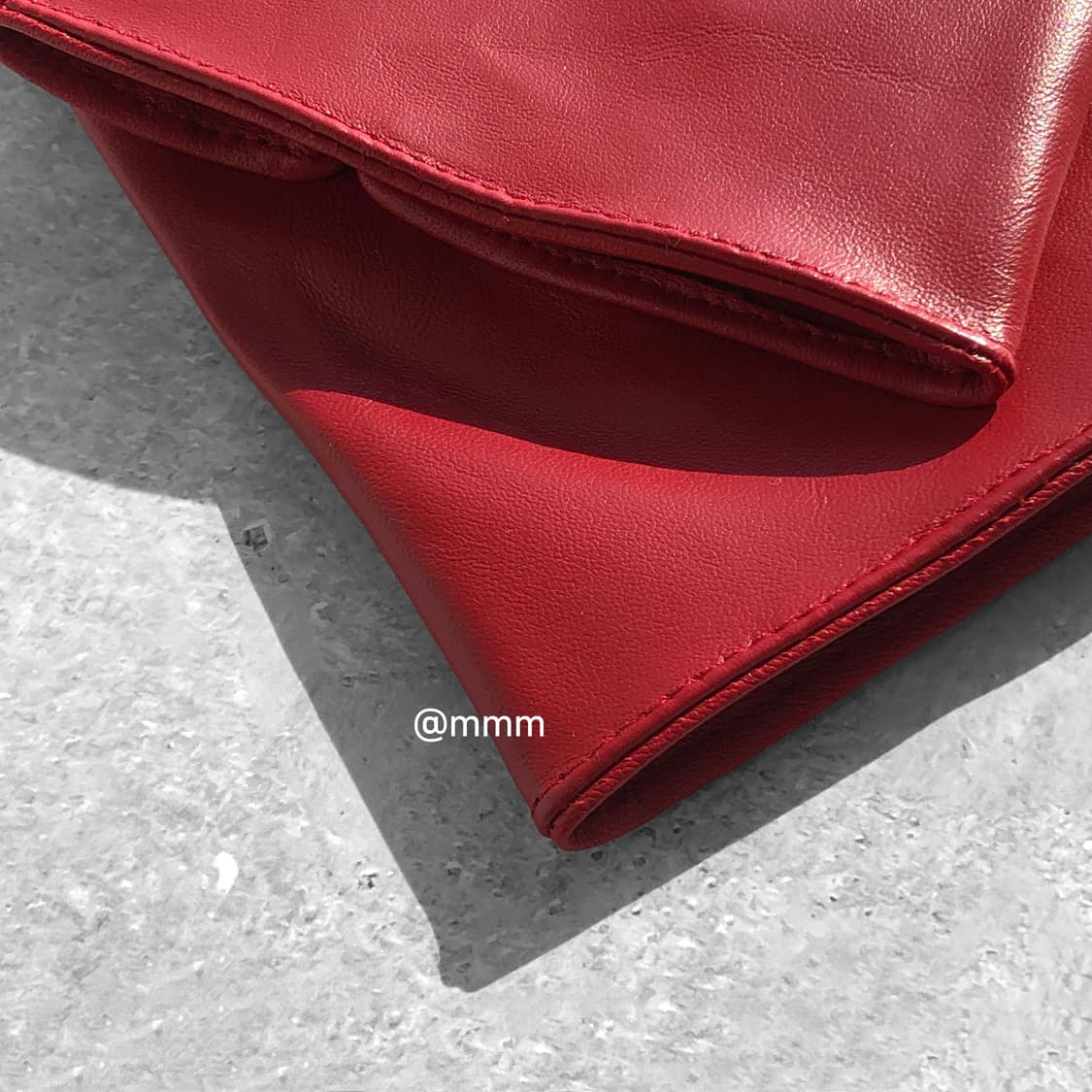 [Unisex] 램스킨 가죽 장갑 레드 상품이미지5