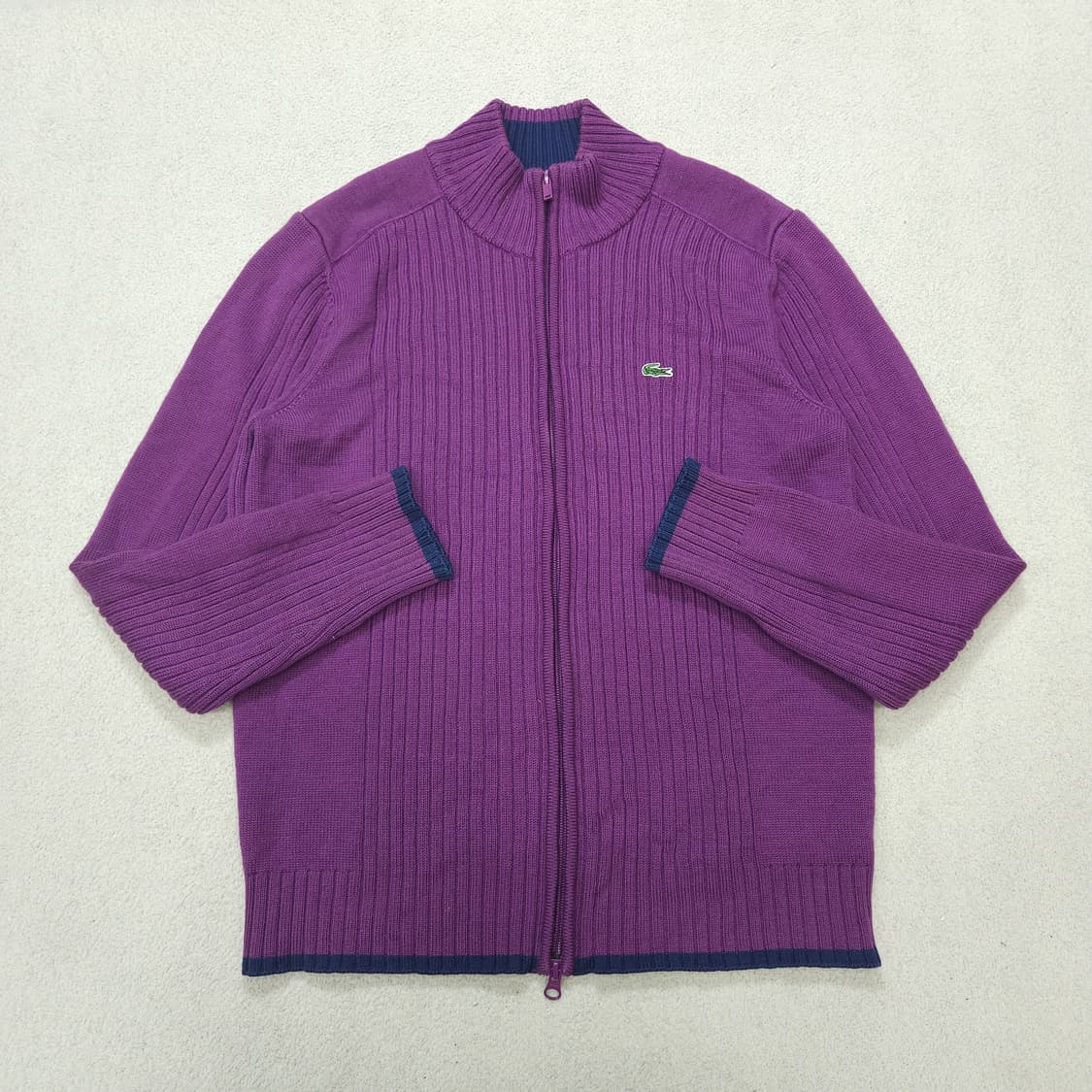 라코스테 울 니트 집업 상품이미지1