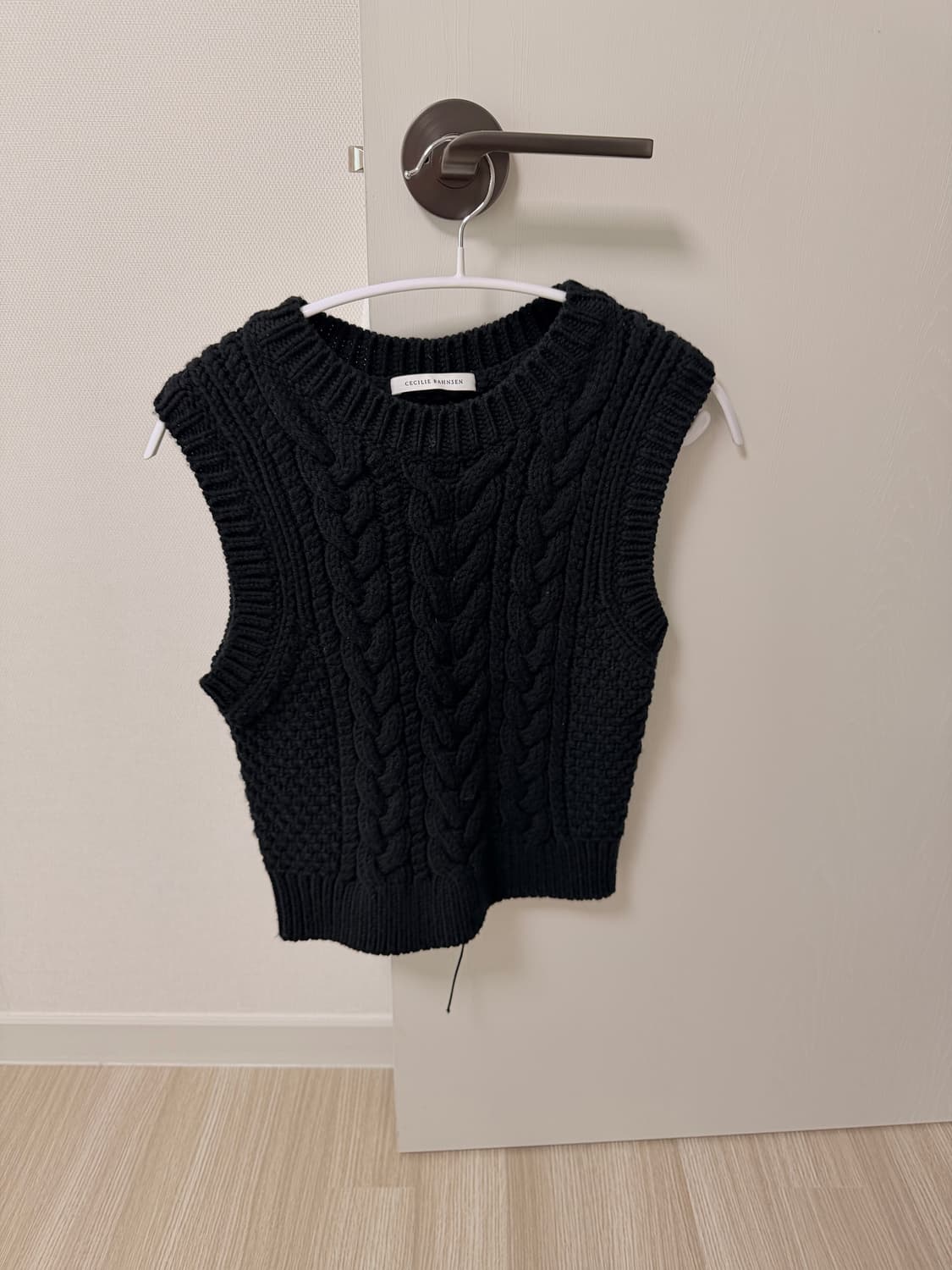 세실리에 반센 니트조끼 상품이미지1