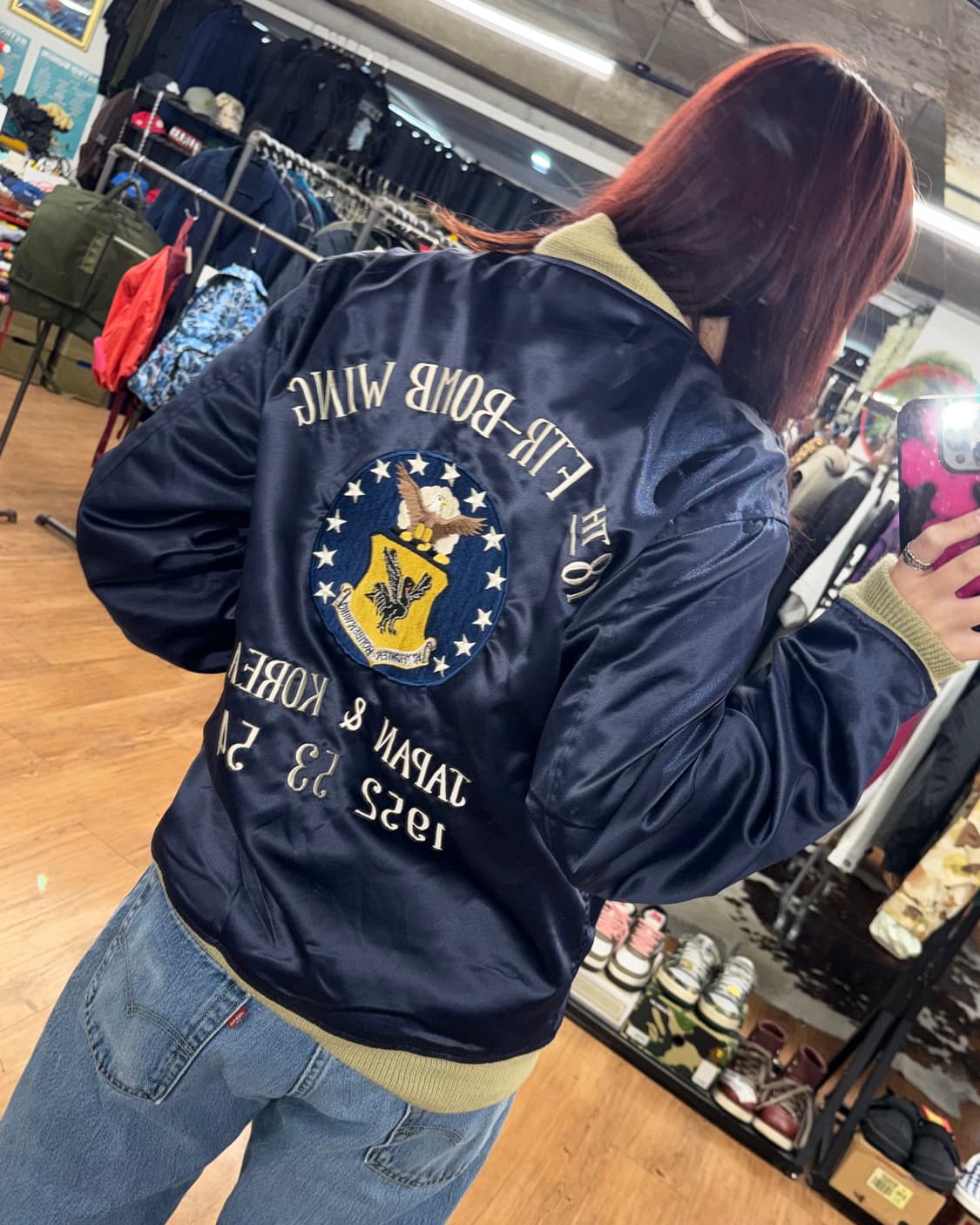 버즈릭슨 새틴 투어자켓 상품이미지1