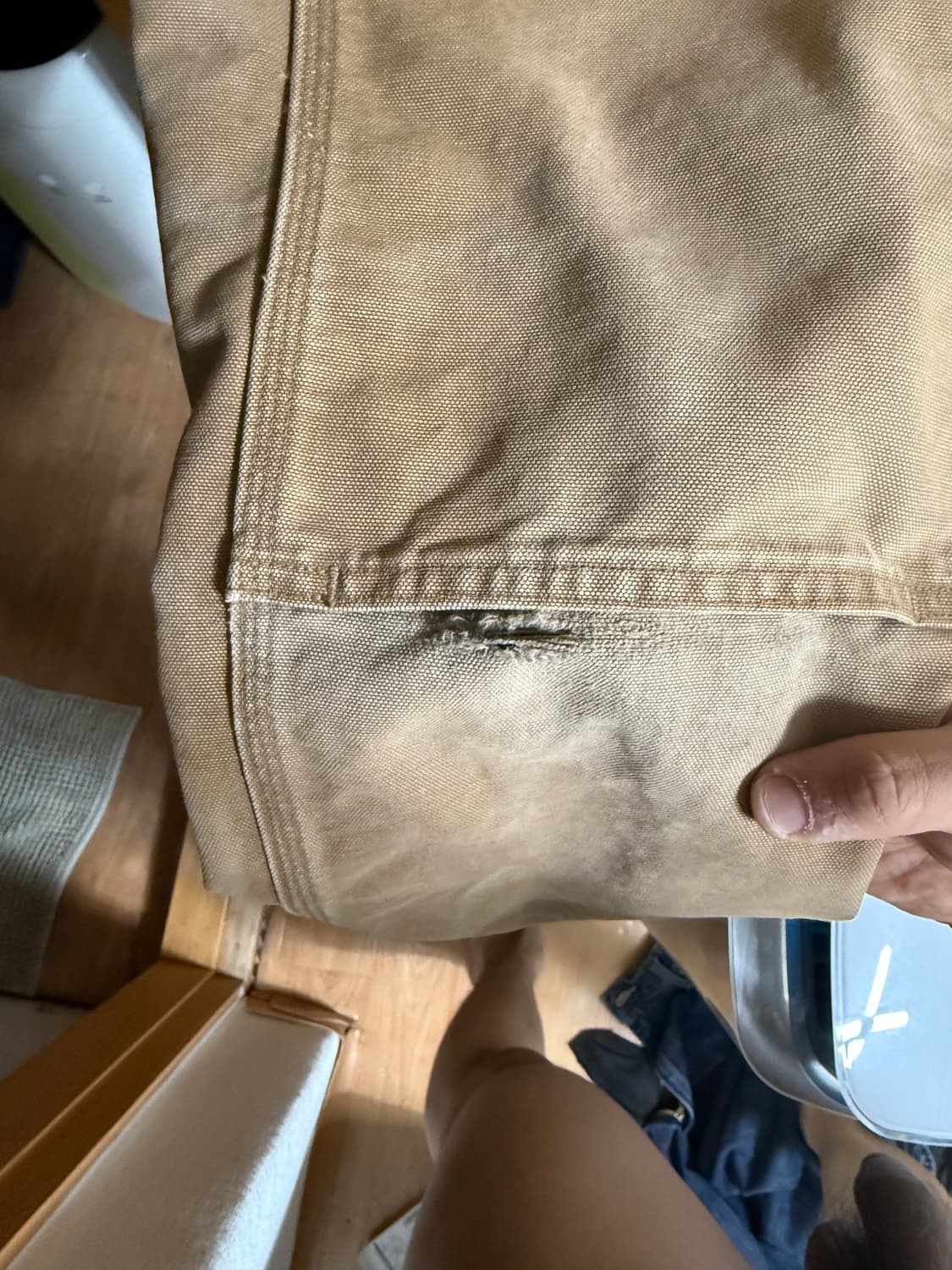 폴로 더블니 워크팬츠 31사이즈 판매합니다 상품이미지3