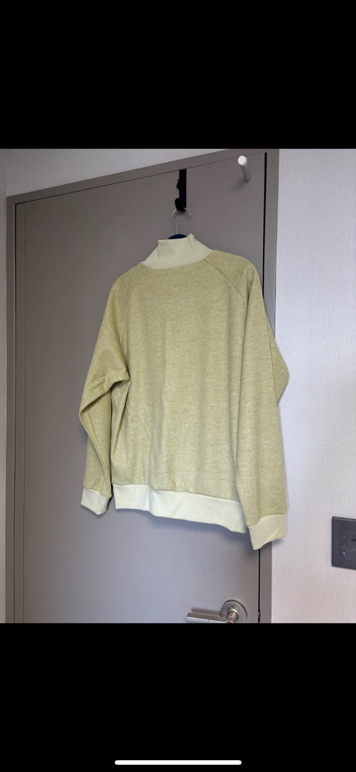 999휴머니티 니트하프집업 라이트그린 M 상품이미지2