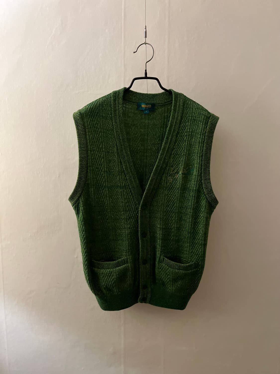 겐조골프 니트조끼 상품이미지1