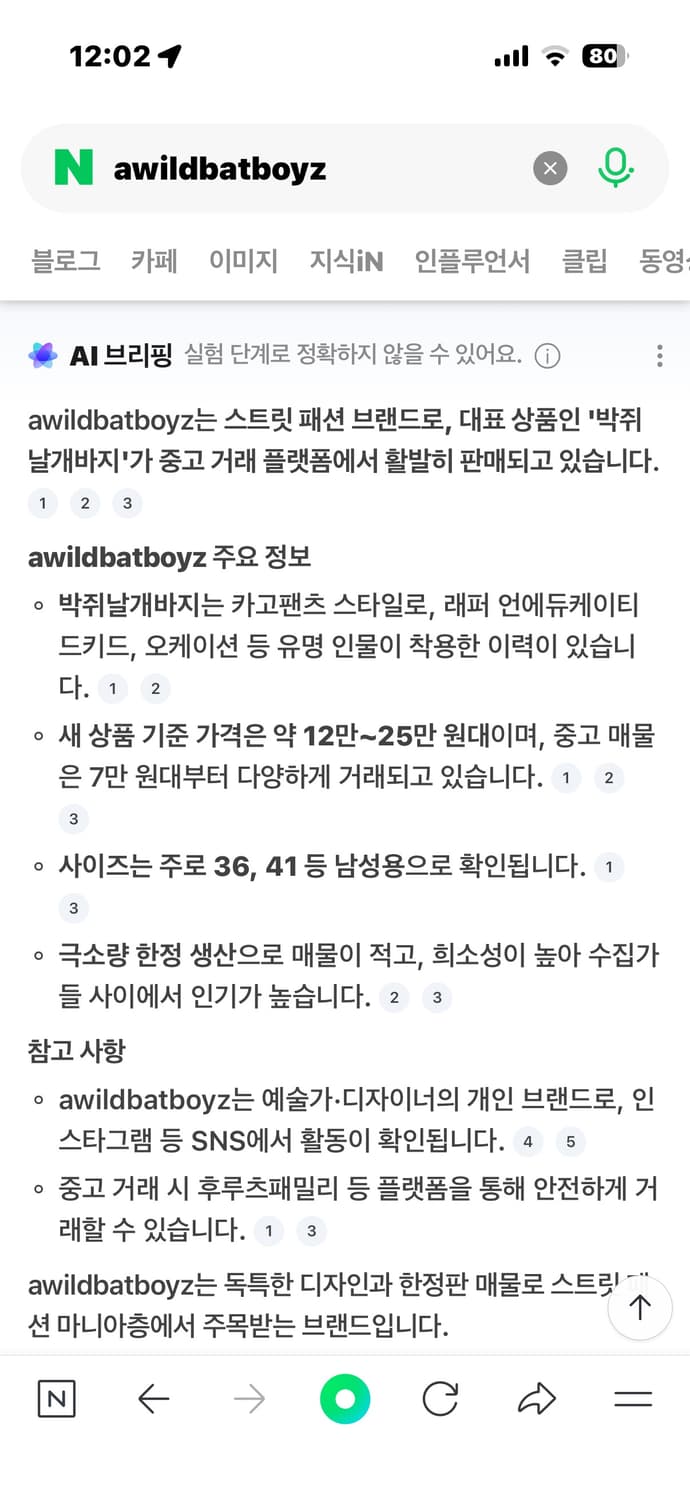 awildbatboyz 화이트 캡 상품이미지2