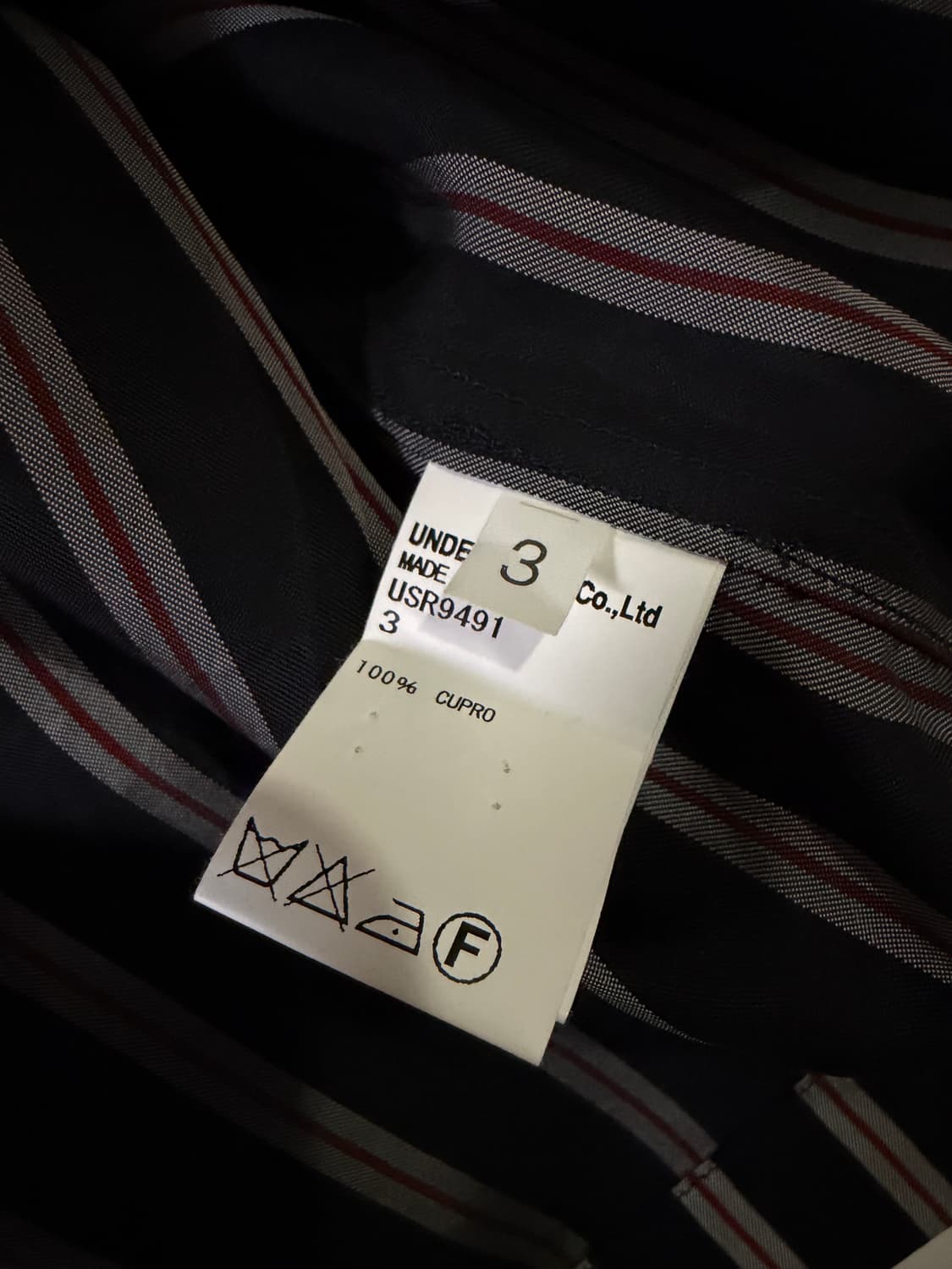 the Shepherd 언더커버  큐프로 스트라이프 오픈카라 셔 상품이미지4