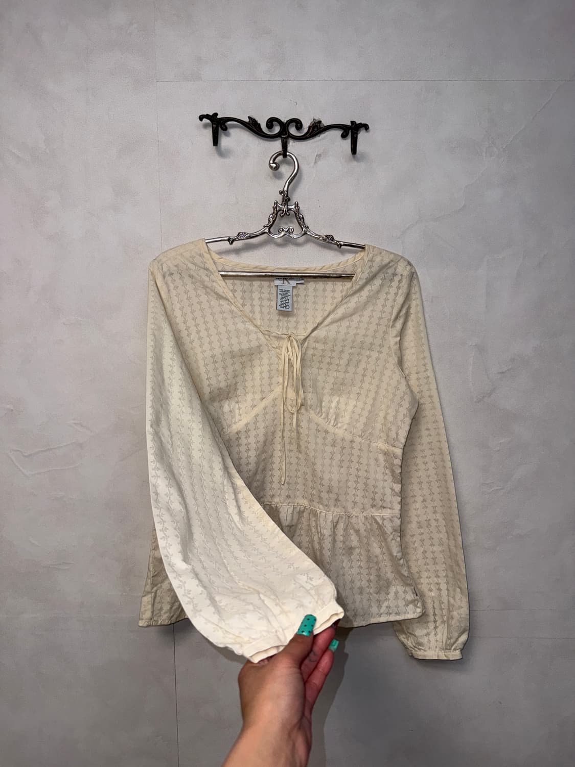 Calvin Klein ivory bohemian floral bl 상품이미지2