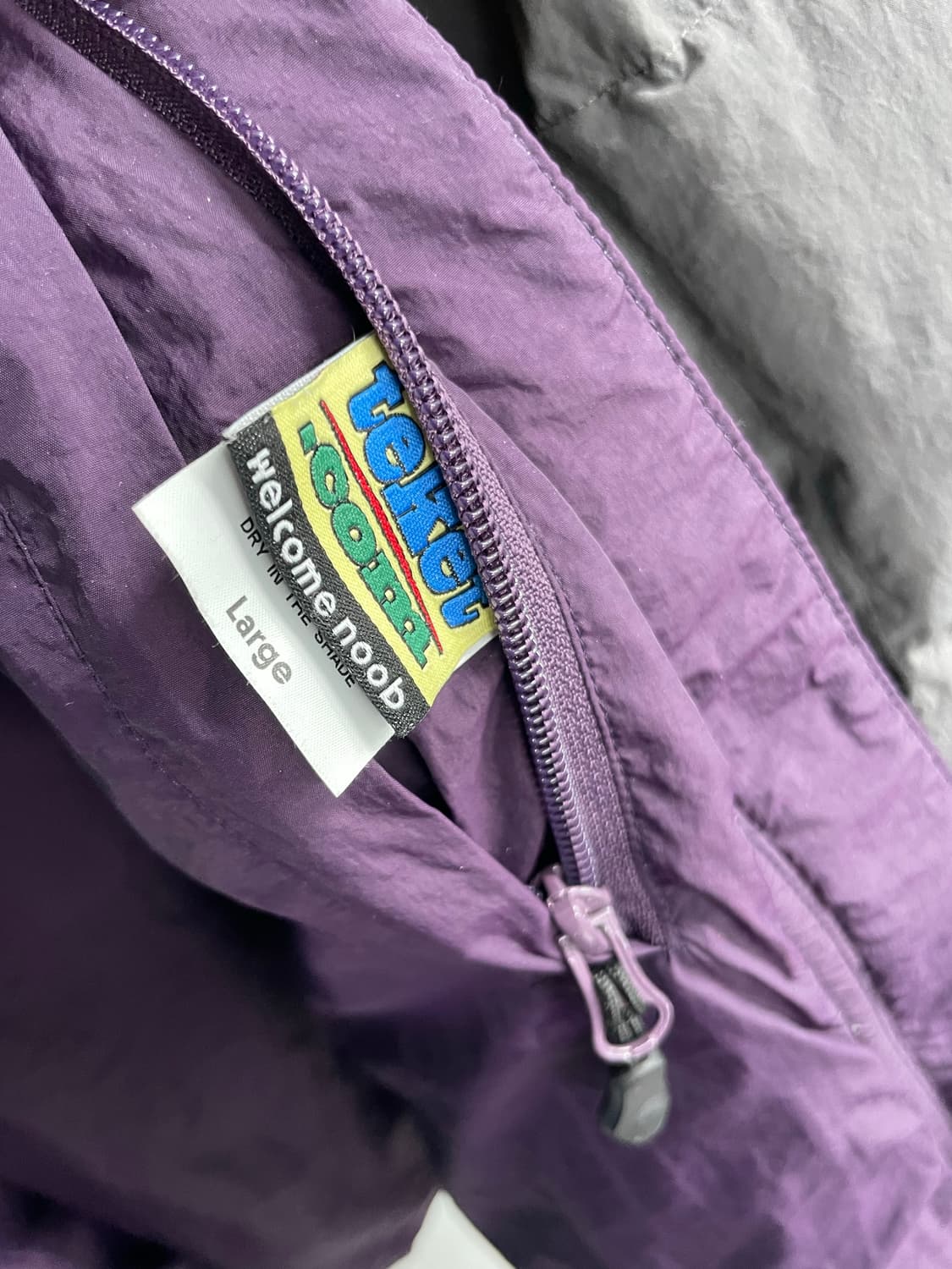 테켓 파파스 패딩 L 차콜 상품이미지9