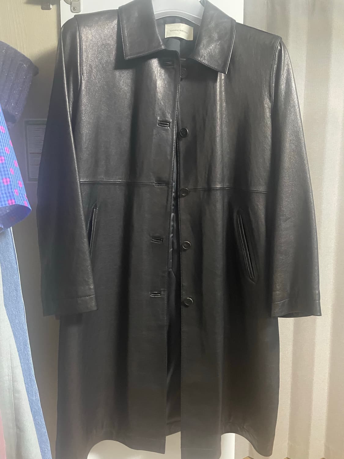 낫띵리튼 레더코트 상품이미지5