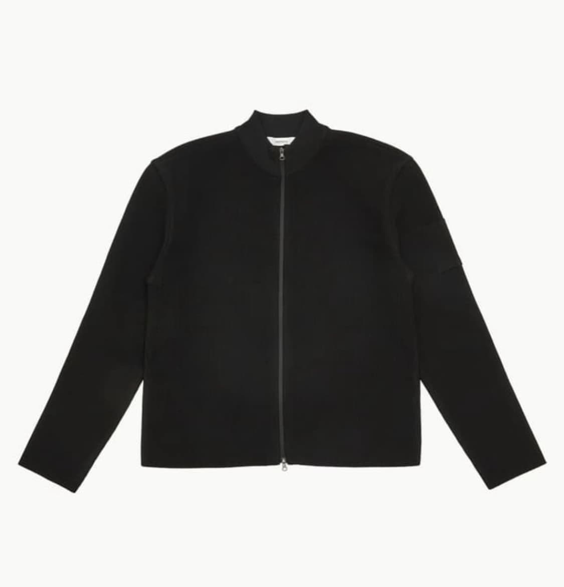 아모멘토 모크넥 집업 M 블랙 상품이미지1