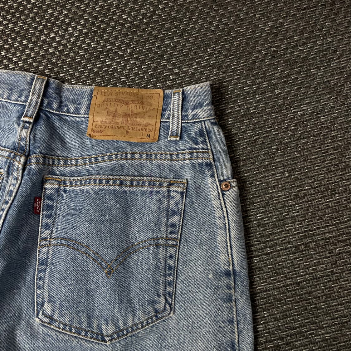 (30) 리바이스 550 연청 데님 팬츠 릴렉스드핏 M 상품이미지7