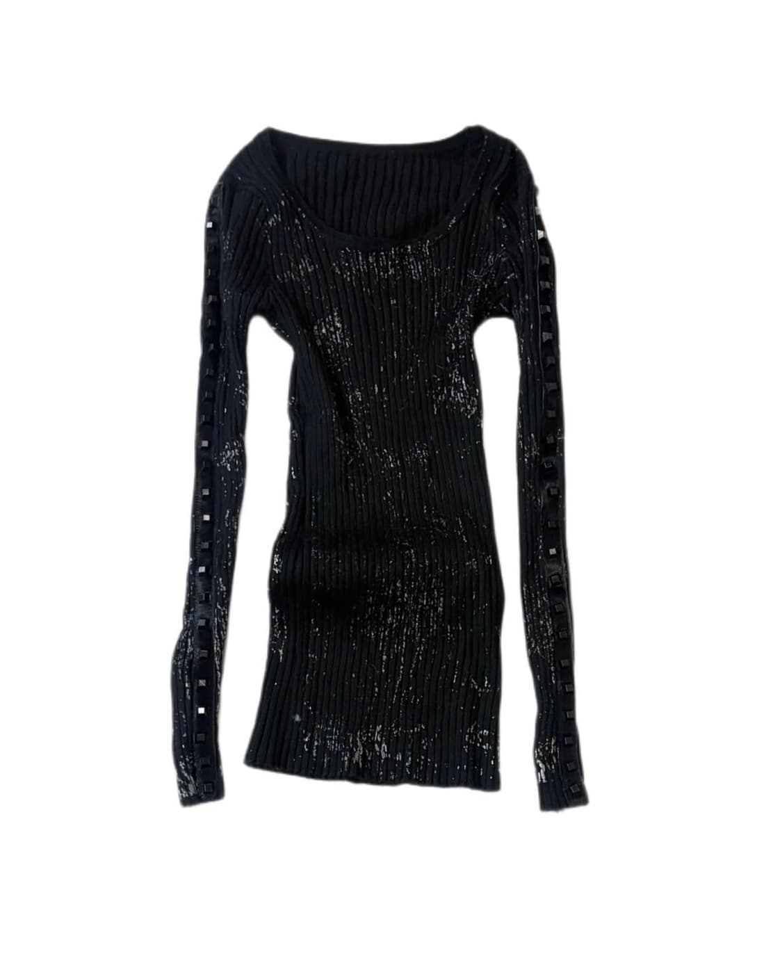 Stud Line Gliter Top 상품이미지1