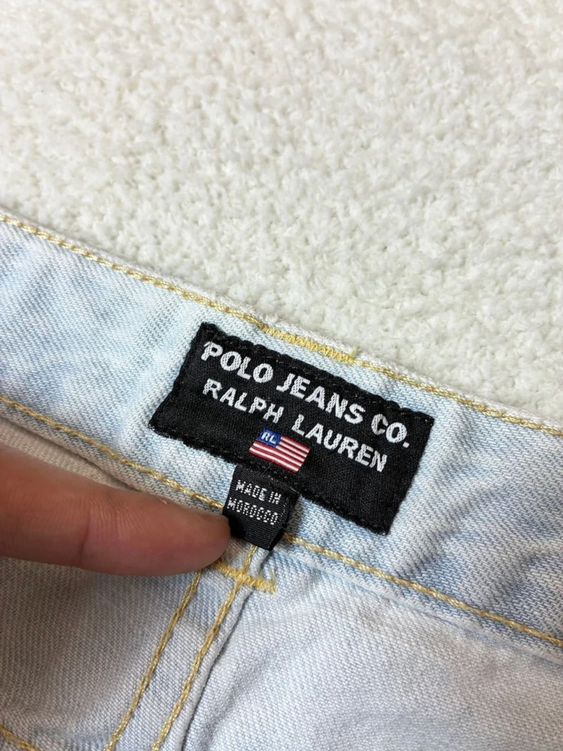 폴로진스 유틸리티 세미 부츠컷 데님 팬츠 PN6514 상품이미지9