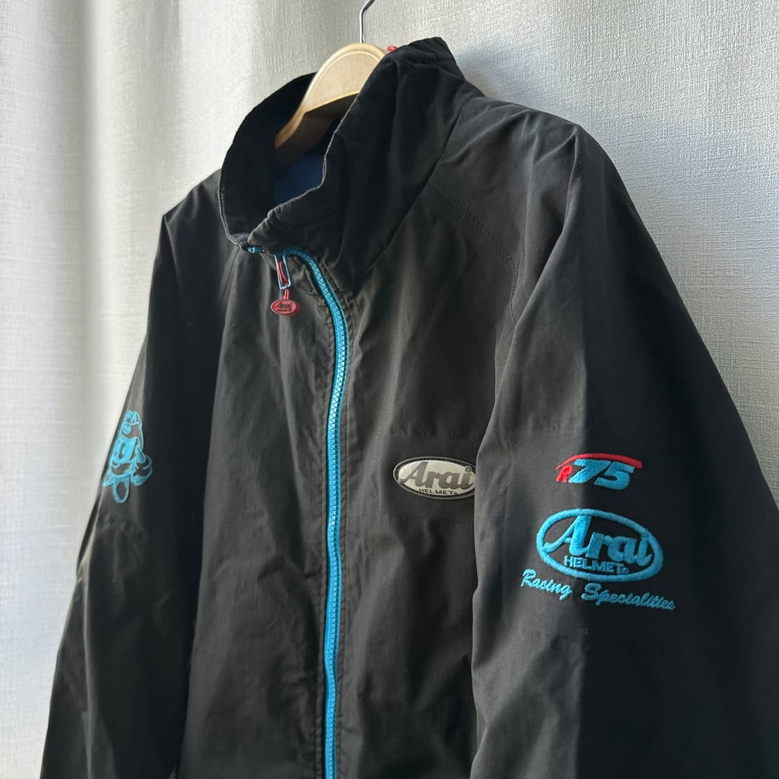 아라이 구형 레이싱 바람막이 자켓 블랙 M 상품이미지6