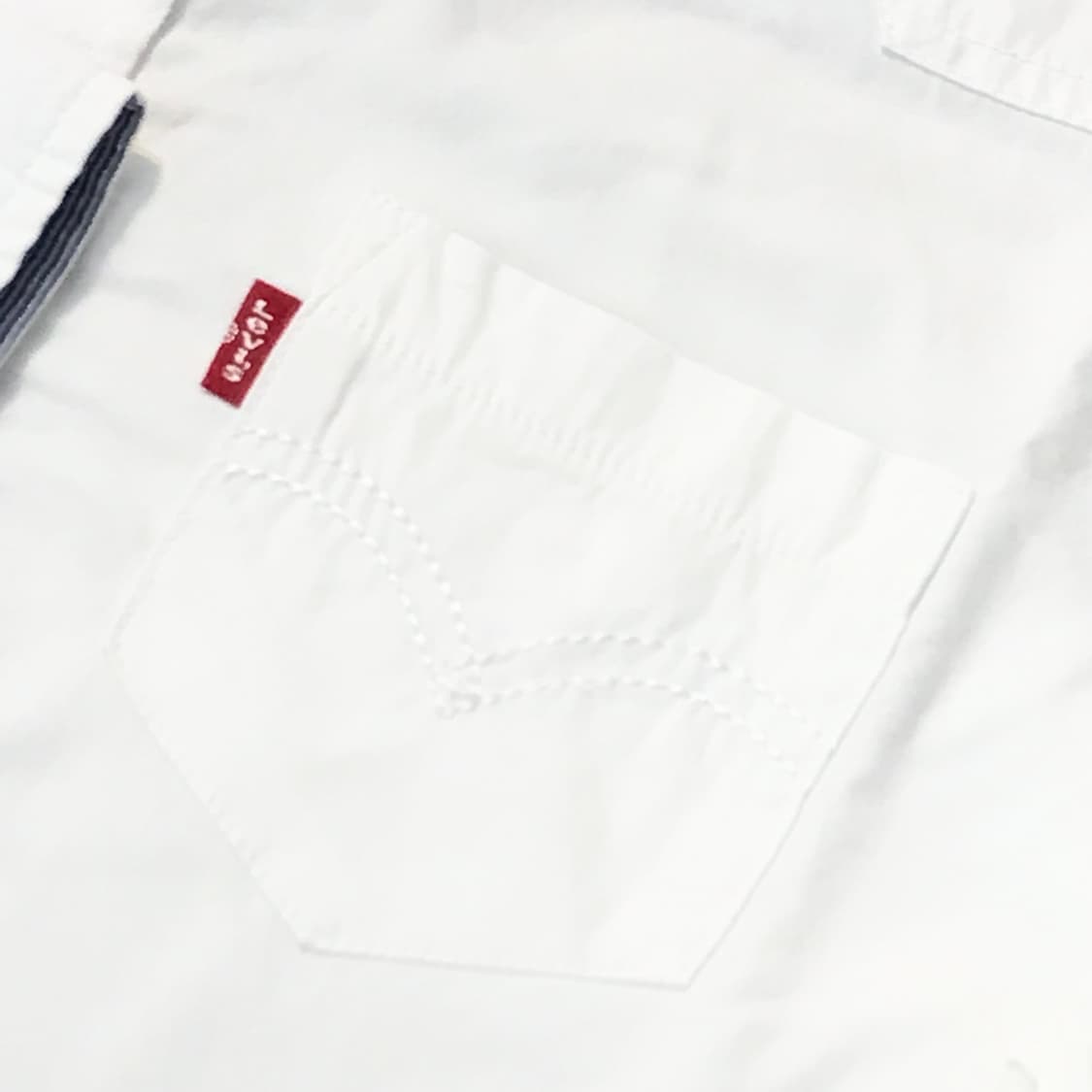 리바이스 화이트 셔츠 여성 55 66 상품이미지4