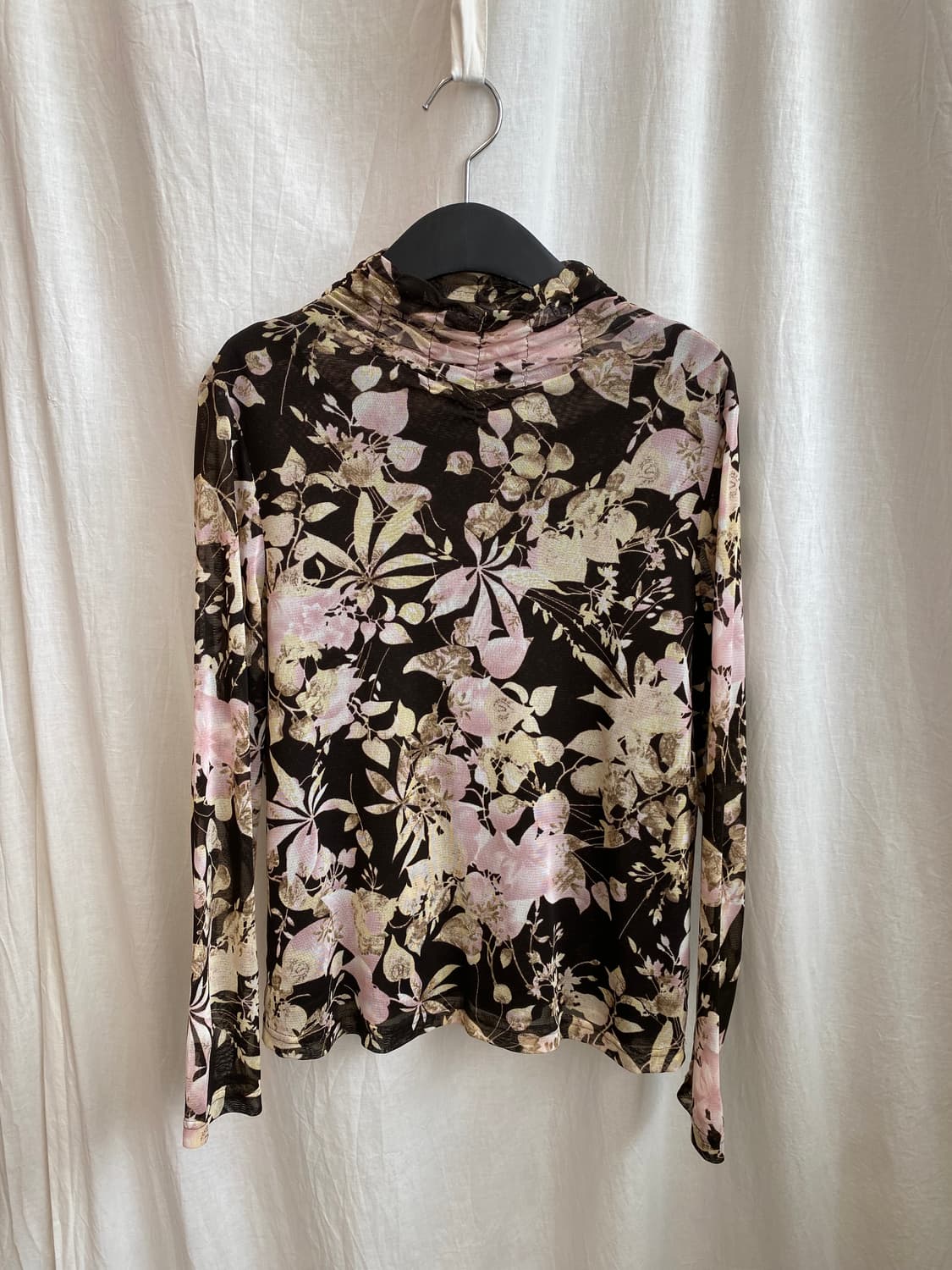 플라워패턴 샤블라우스(M) 상품이미지1