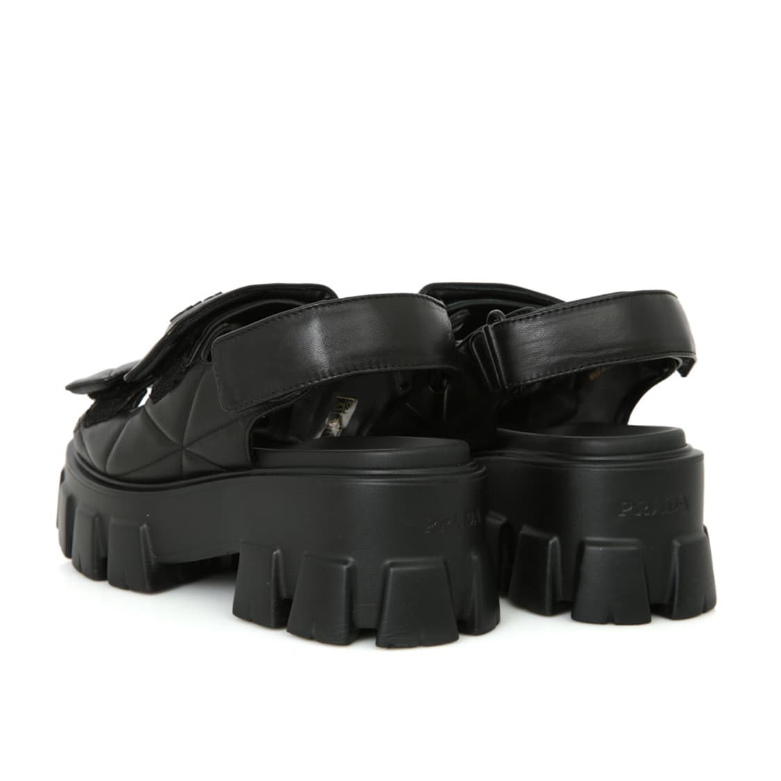 프라다 모노리스 나파 레더 샌들 플랫폼 벨크로 샌달 1X439N 상품이미지7