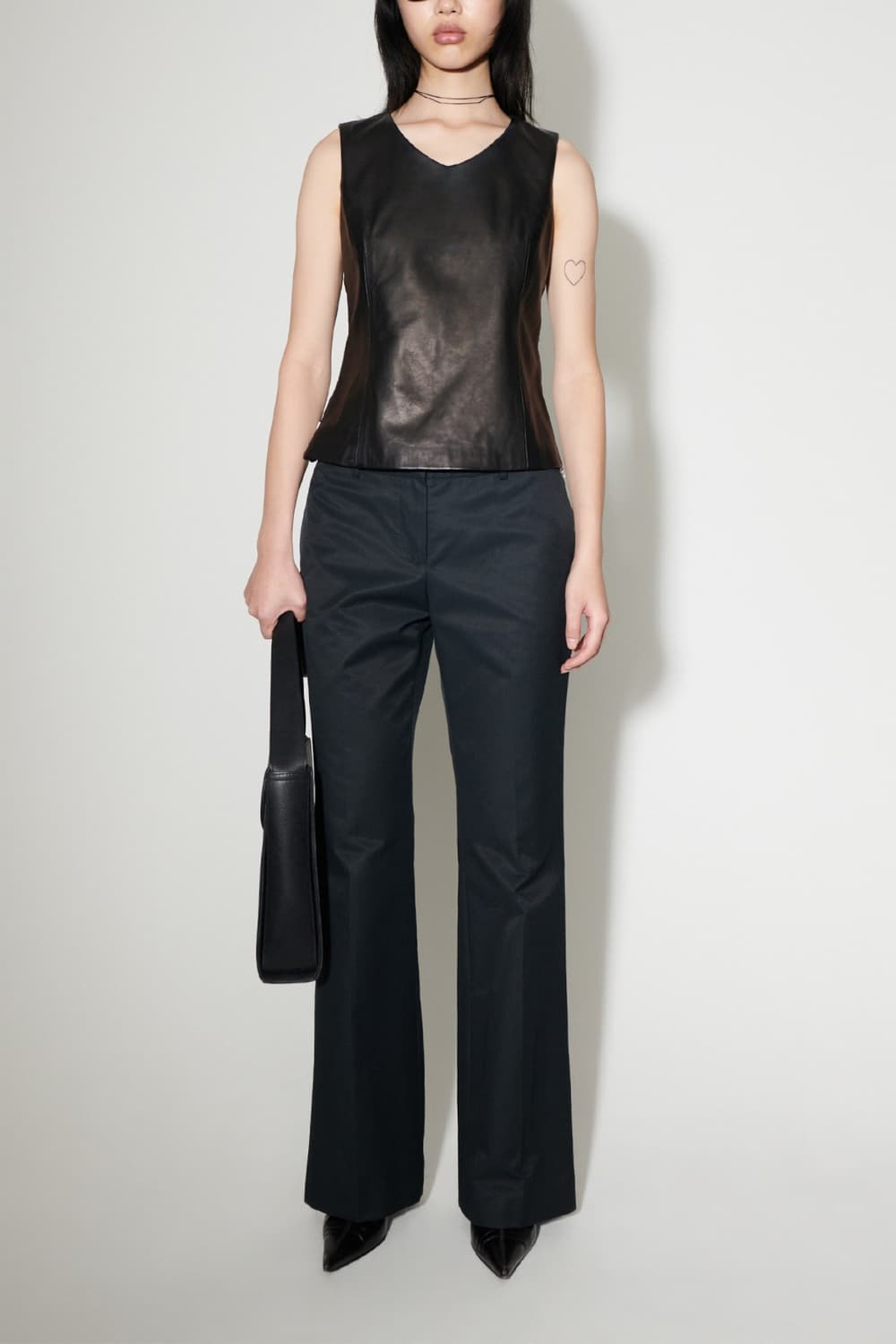 [새상품] 아워레가시 바이커 탑 레더 상품이미지3