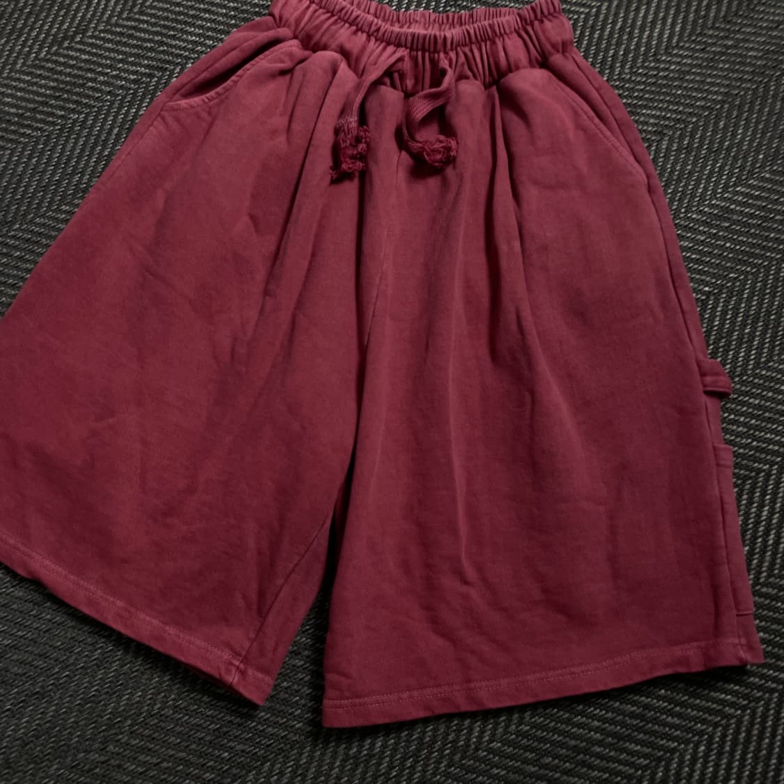 Mujeun 카펜터 스웻 버뮤다 트레이닝 팬츠o 4532 상품이미지2