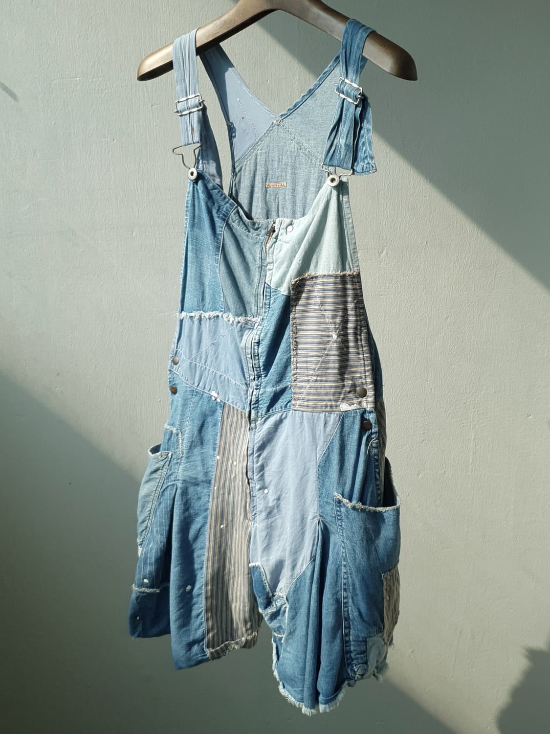 KAPITAL denim Boro Patchwork overalls 상품이미지4