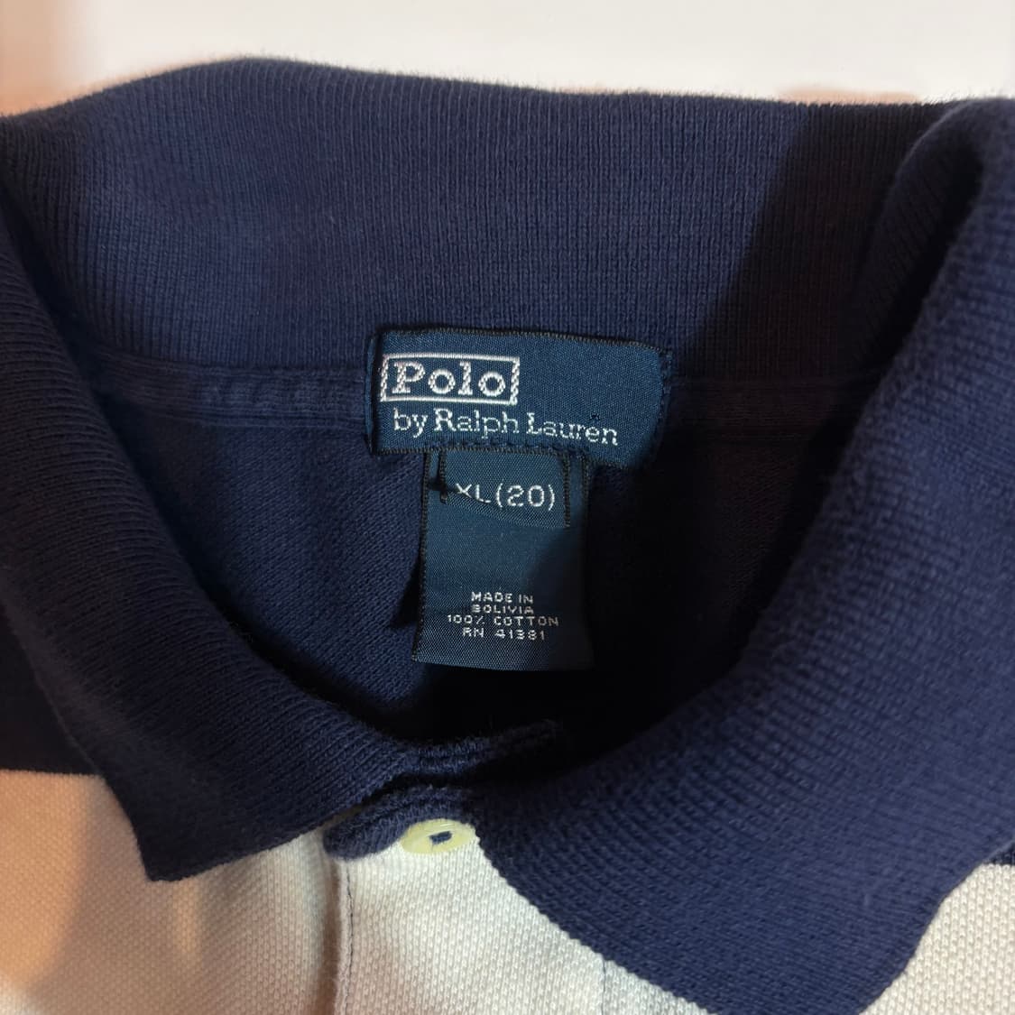 폴로랄프로렌 스트라이프 긴팔 카라티 상품이미지3