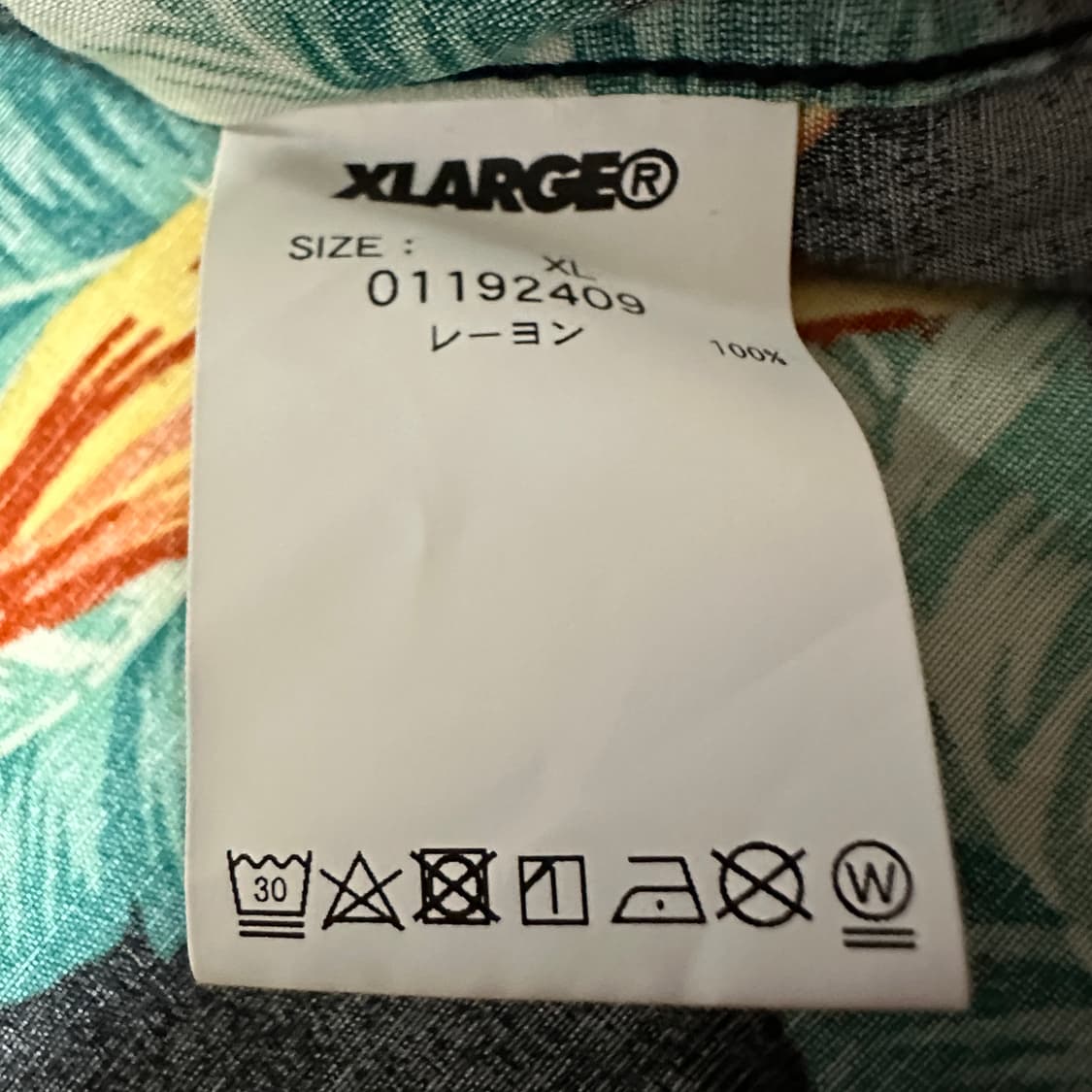 X-LARGE hawaiian shirt 상품이미지5