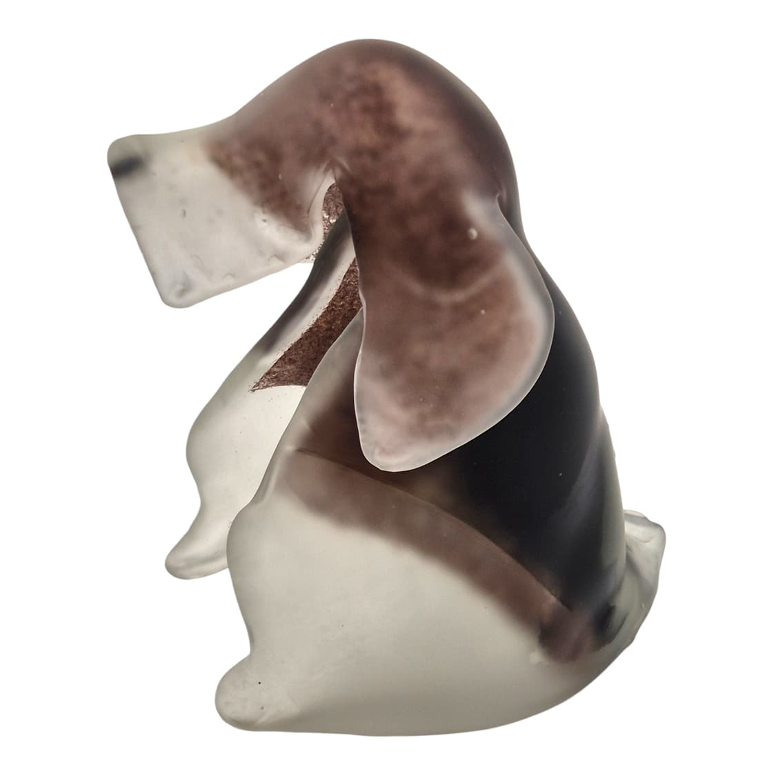 70s 이와타 샌드블라스트 불투명 대형 강아지 램프 상품이미지4