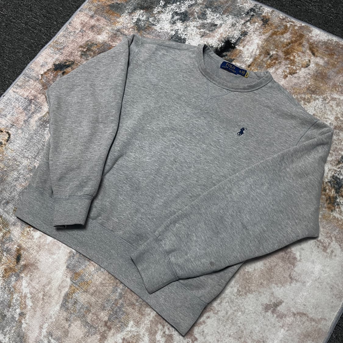 폴로 랄프로렌 그레이 맨투맨 상품이미지2