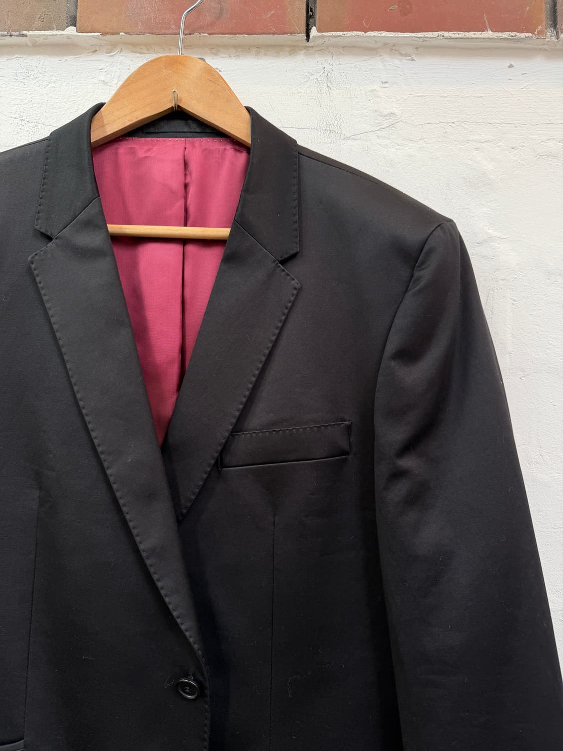 Paul Smith 폴스미스 블랙 코튼 블레이저 L 상품이미지2