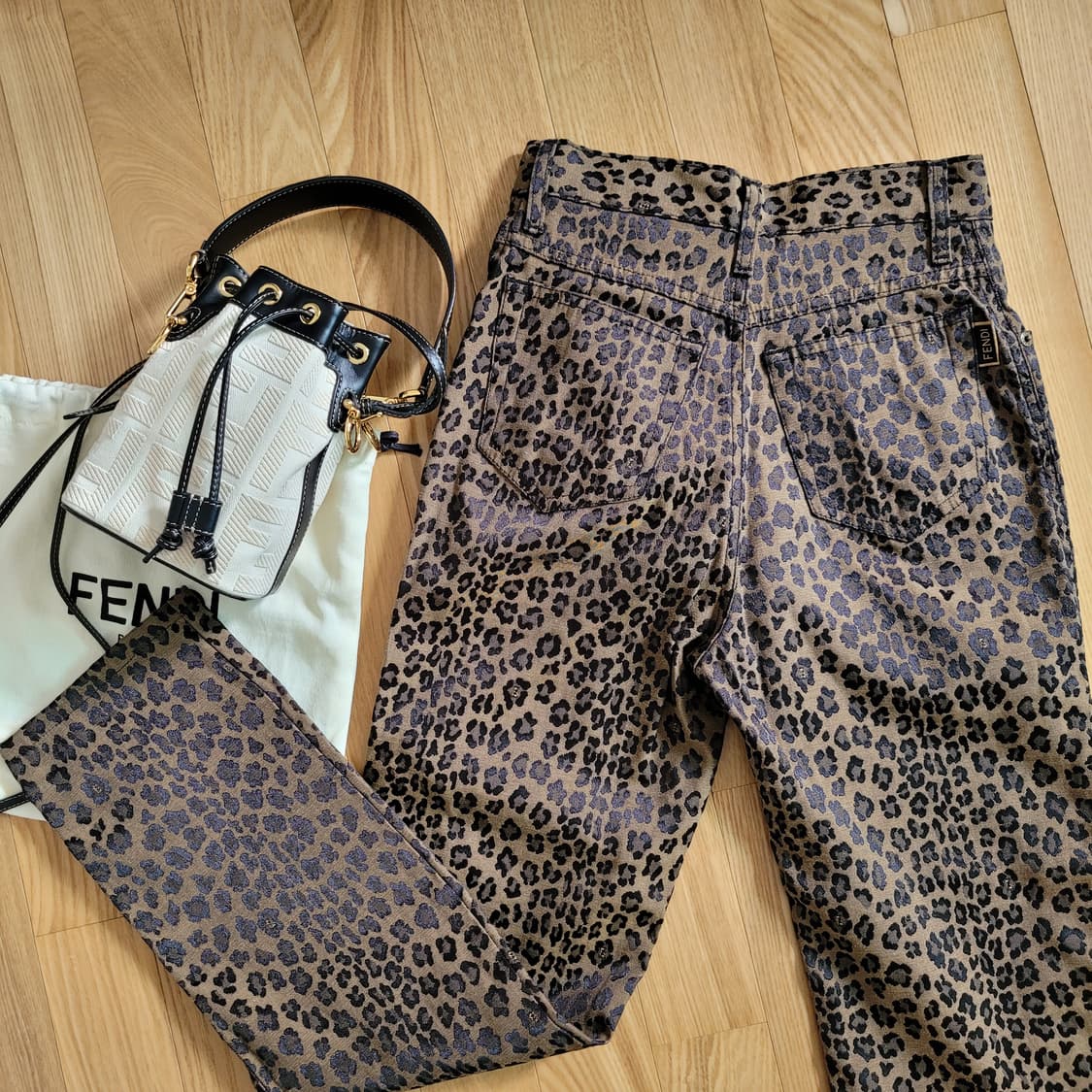 Fendi 팬디 레오파드 바지 상품이미지2
