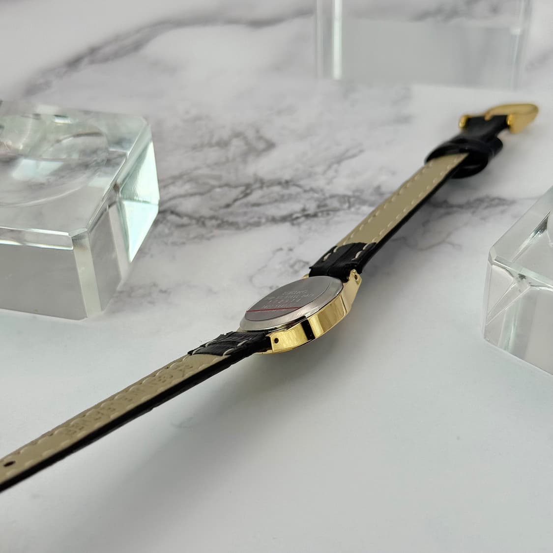 80s90s 빈티지 세이코 골드 텍스처 오벌 워치 상품이미지9