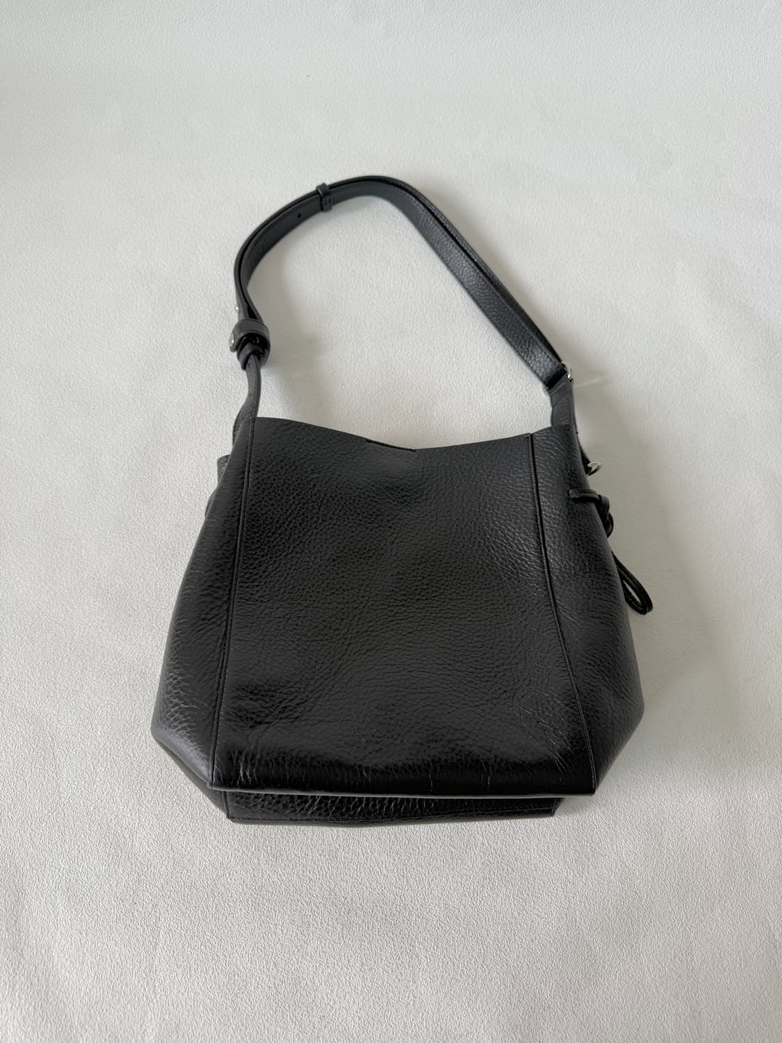 Pre owned 레더 숄더백 상품이미지5